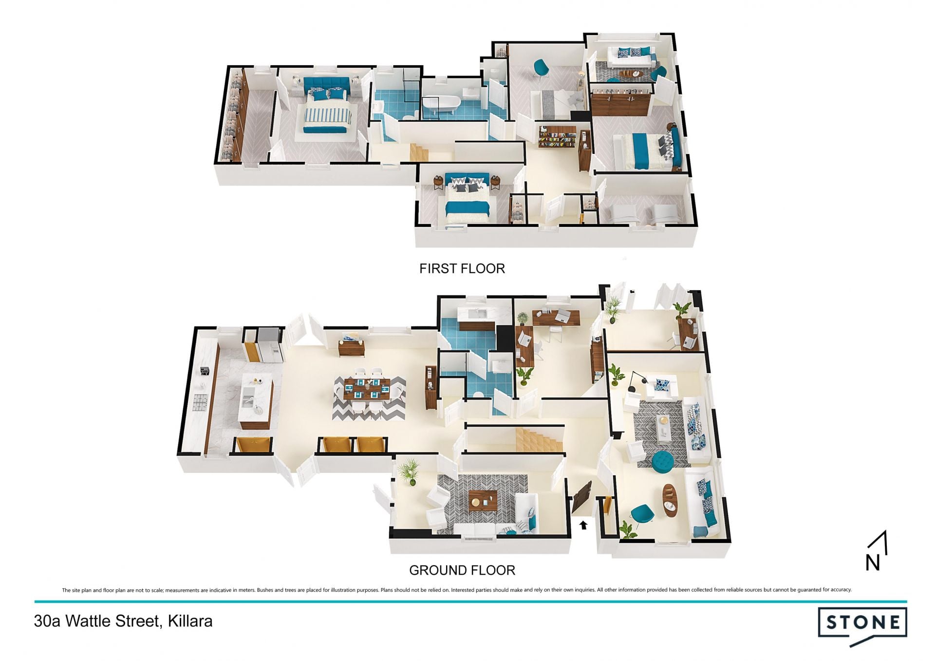 Private blue-ribbon estate level north to rear garden