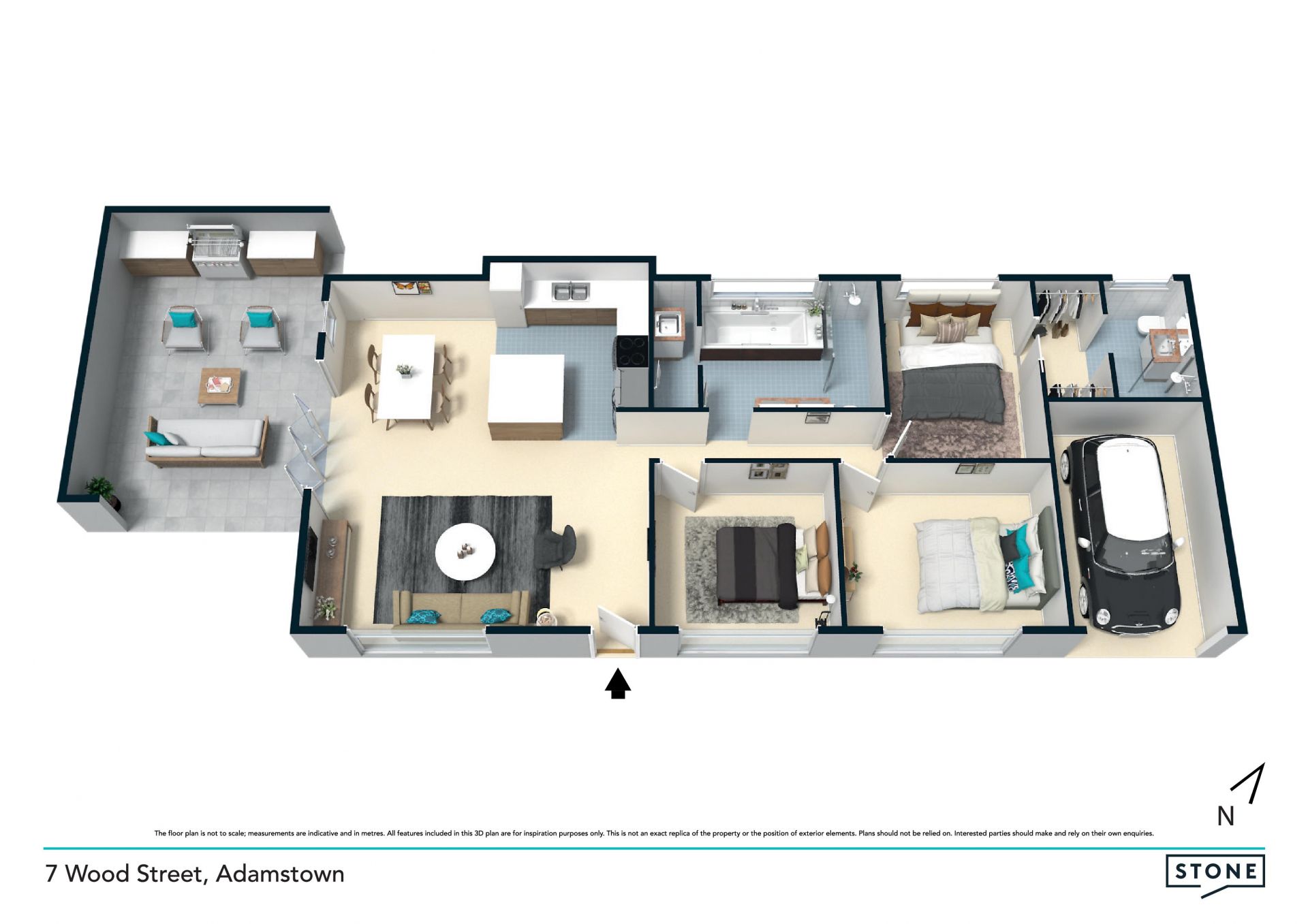 Redesigned luxury in central Adamstown