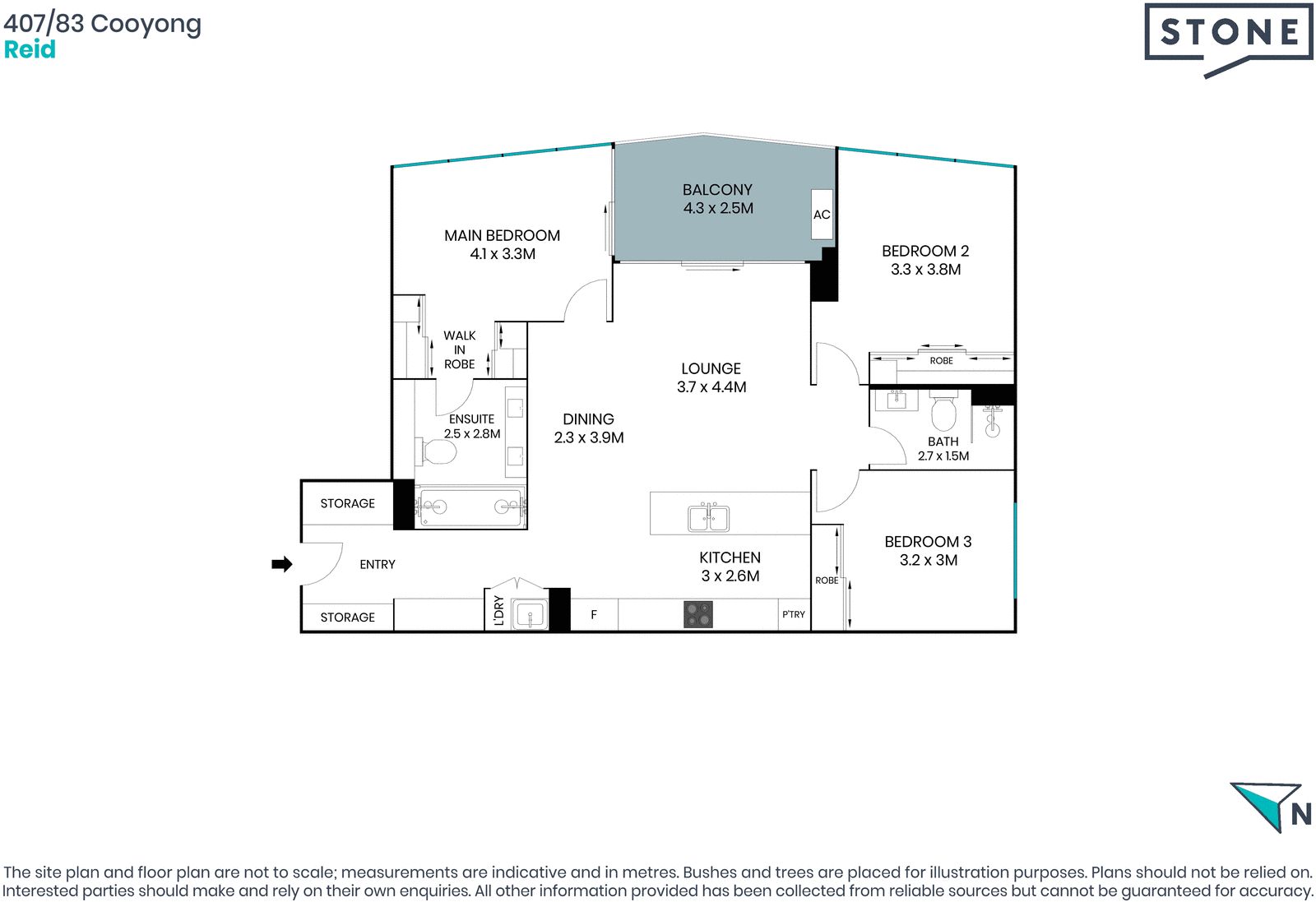 Luxurious 3-bedroom apartment with stunning views of Mt Ainslie