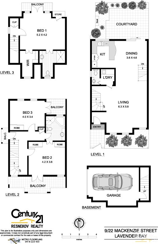 Stylish Harbour View Living