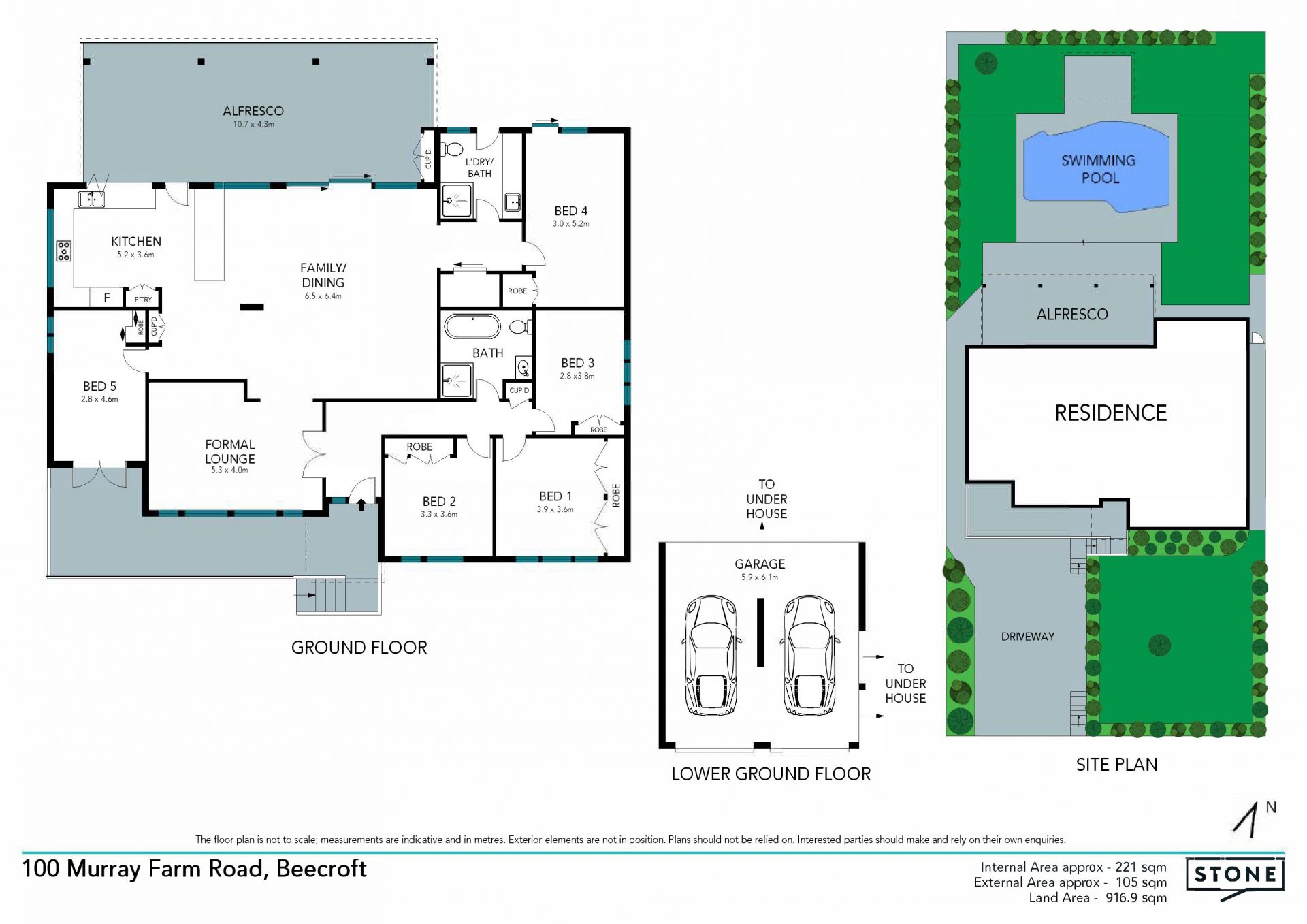 Inspired family haven with north-to-rear vantage