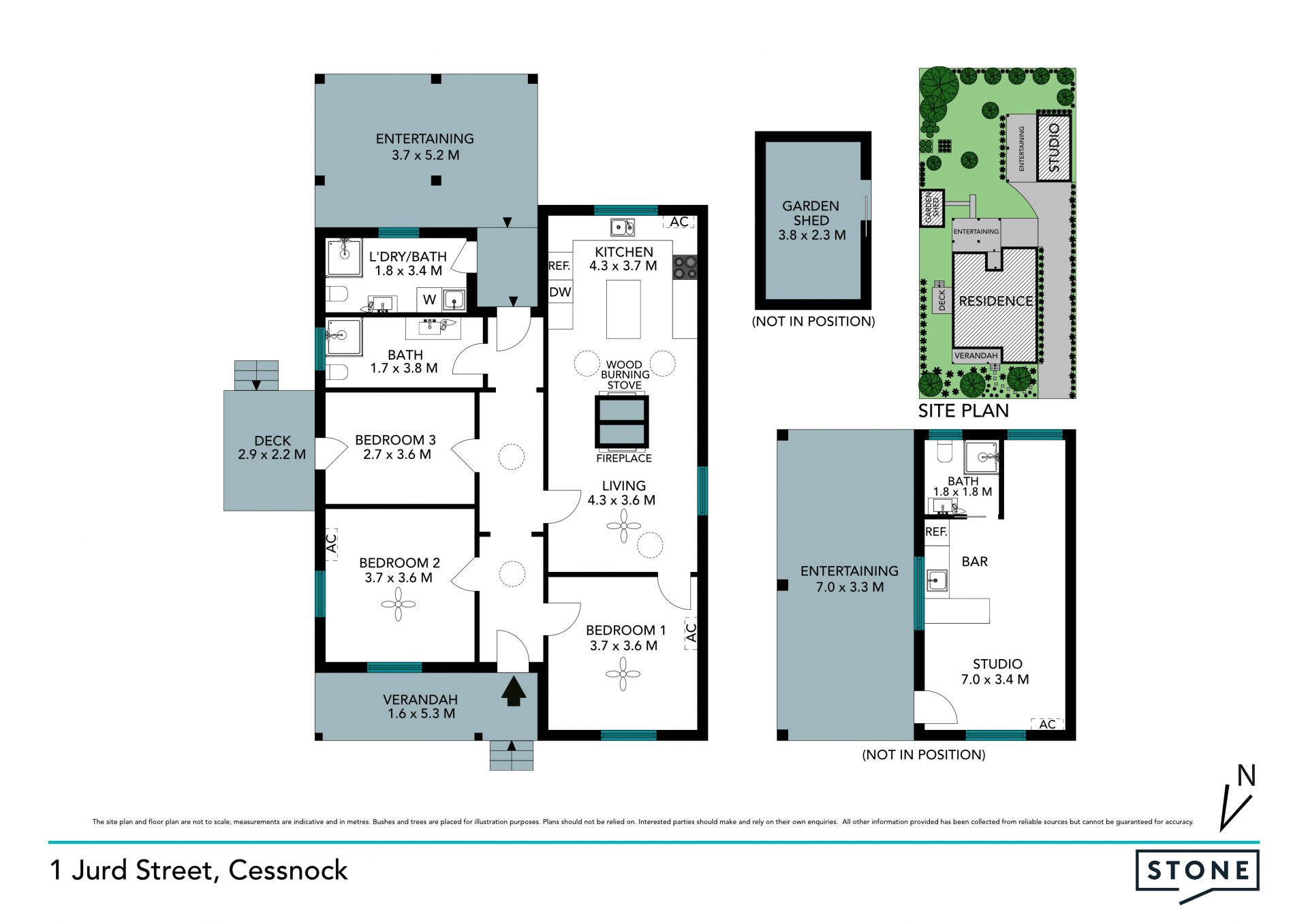 Character home with separate studio
