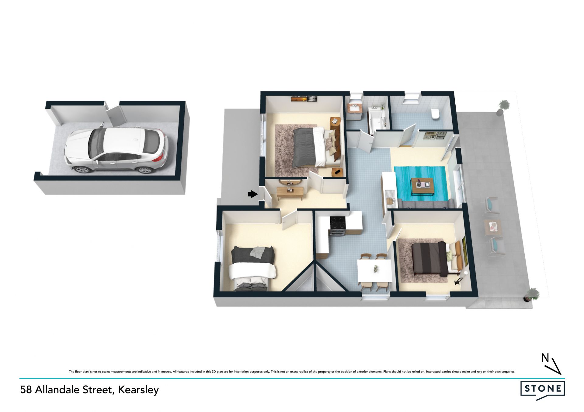 Original cottage, subdivision potential