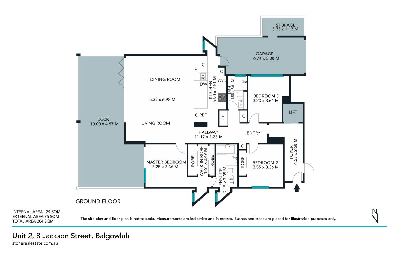 Luxury living with harbour views