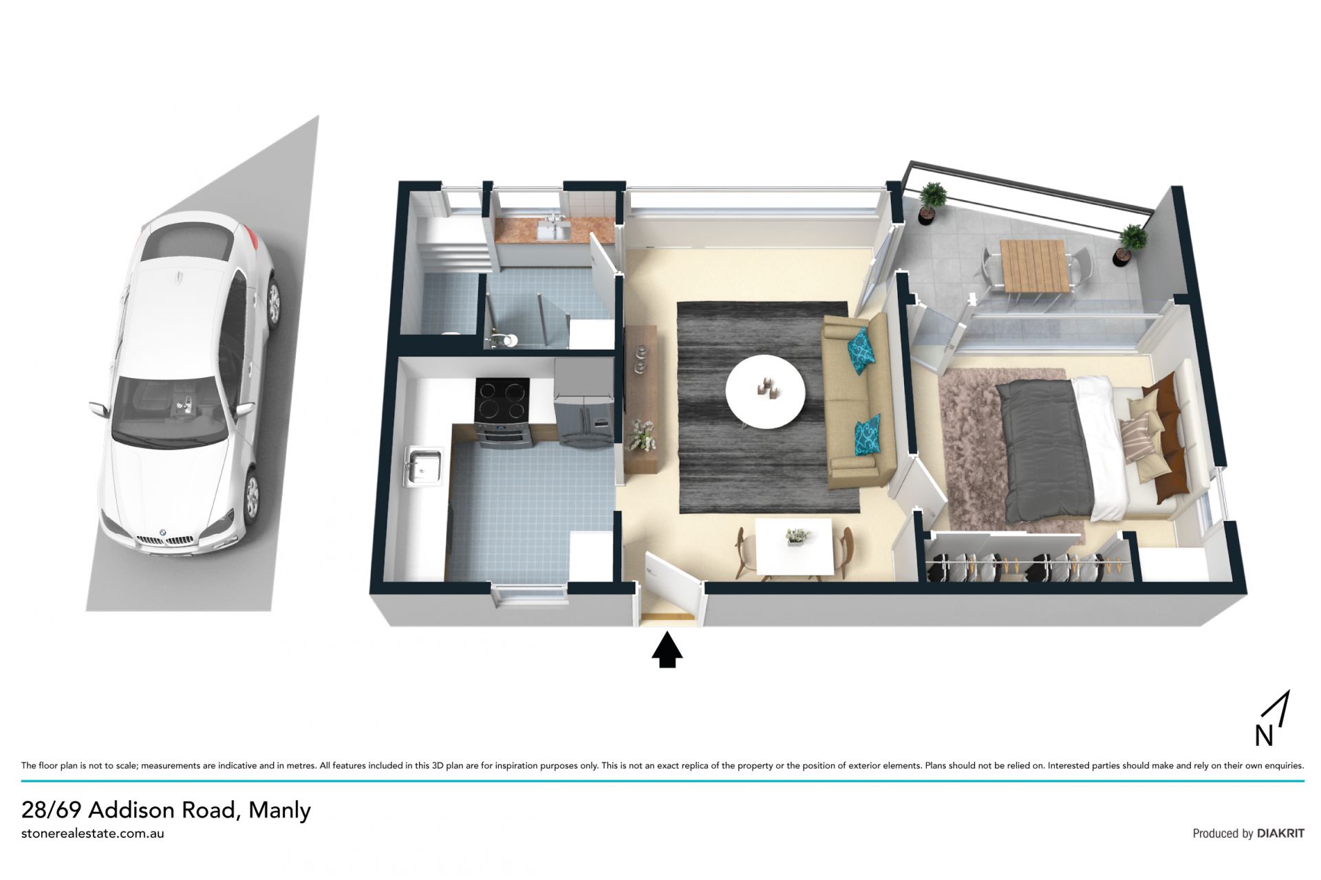 Newly renovated apartment nestled on the Eastern Hill