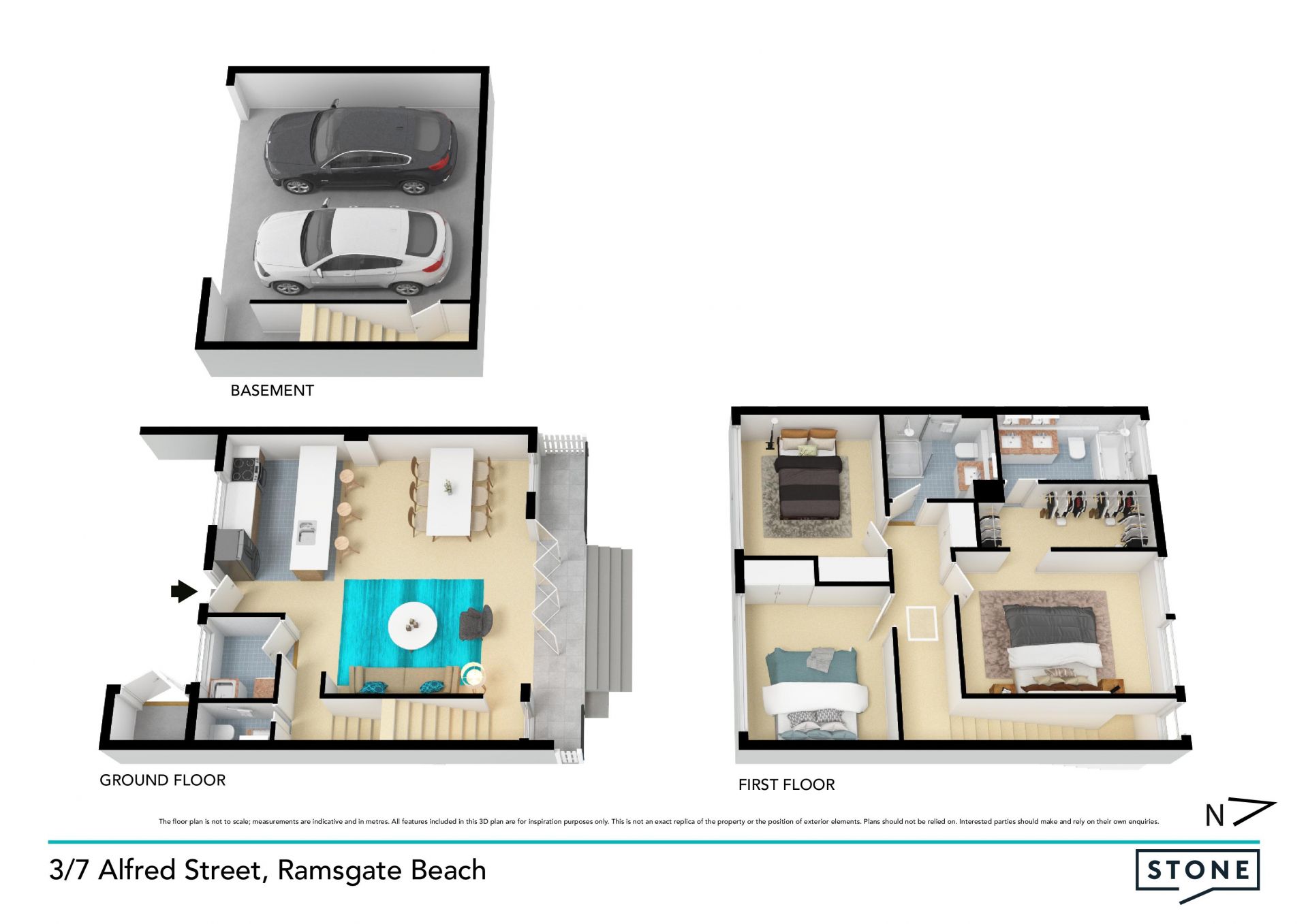 Designer lifestyle in an architectural townhouse