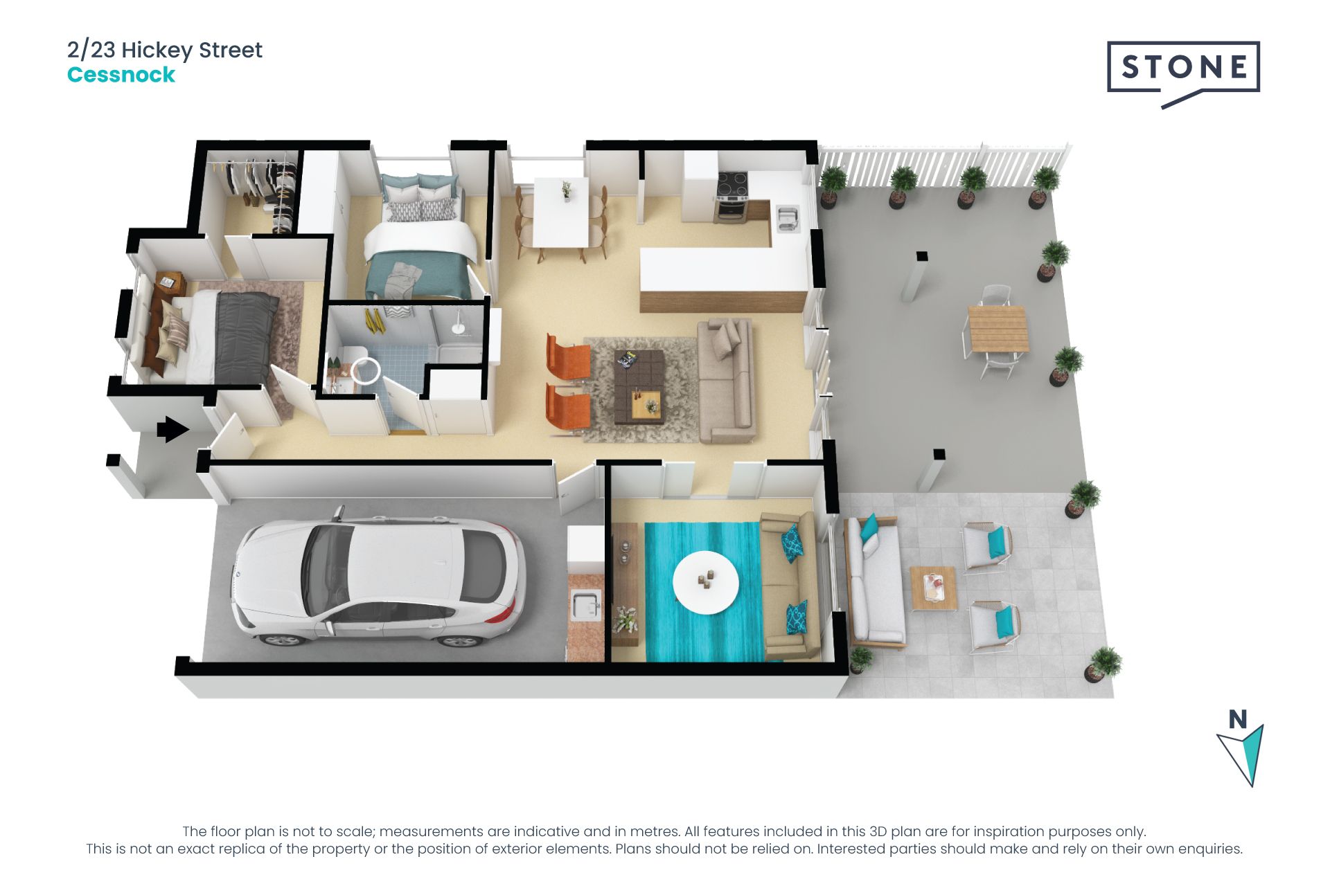 Modern Two bedroom