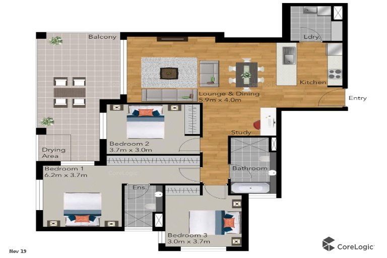 Modern Apartment in Sought After Location