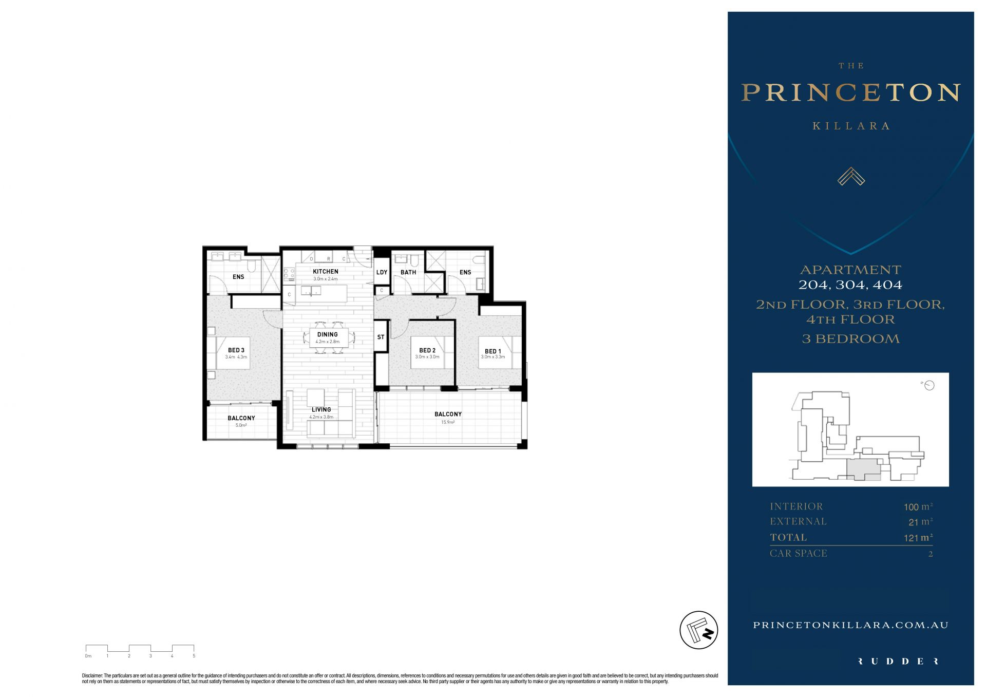 Stunning Boutique 3 Bedroom Apartment- Under Construction