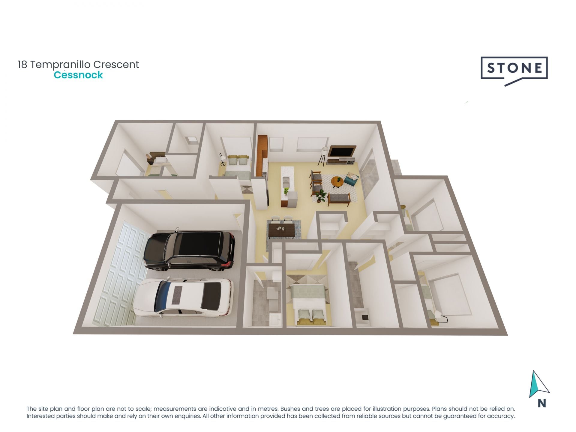 Your modern and convenient four bedroom home!