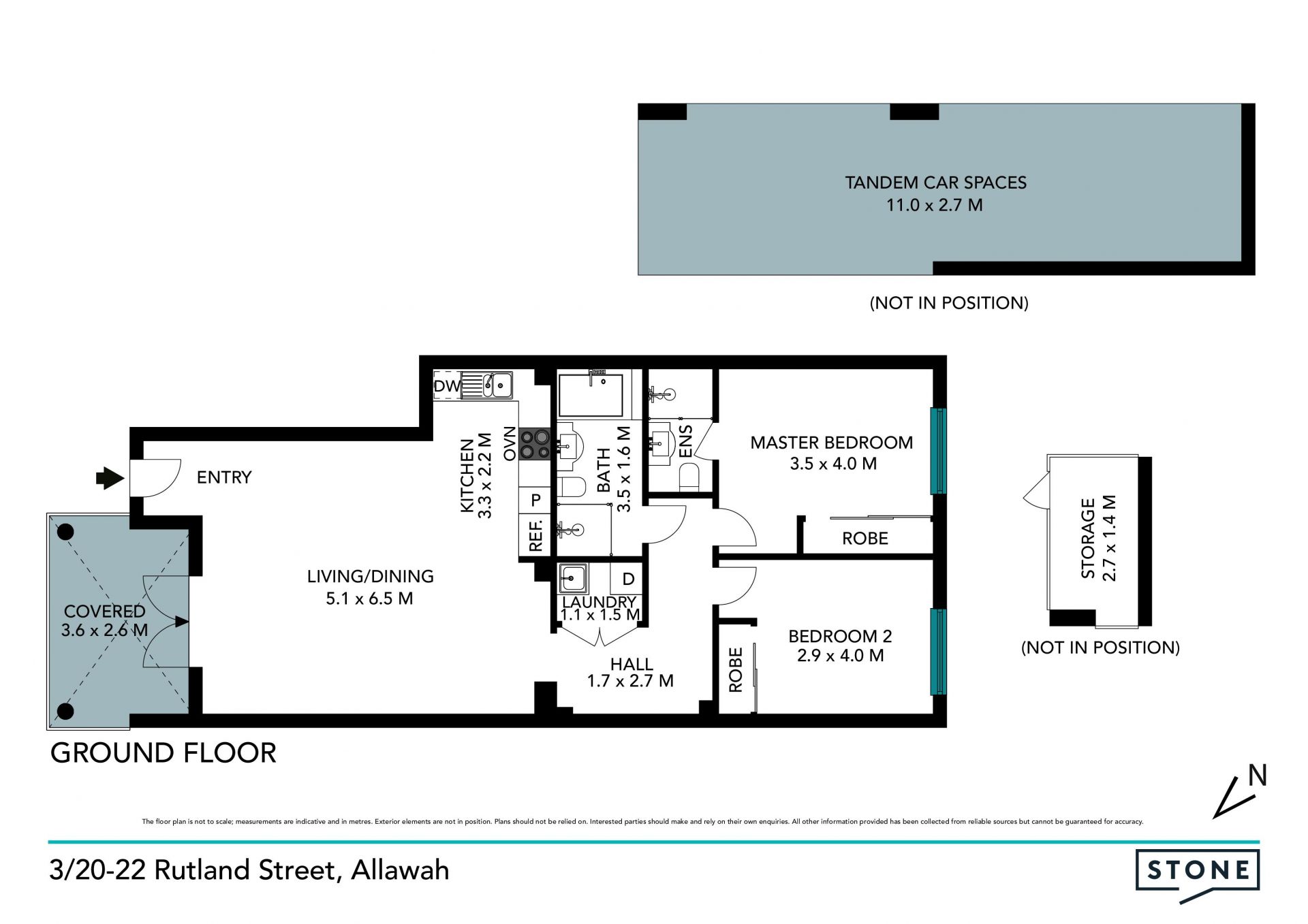 Freshly updated ground floor oasis moments from trains and shops