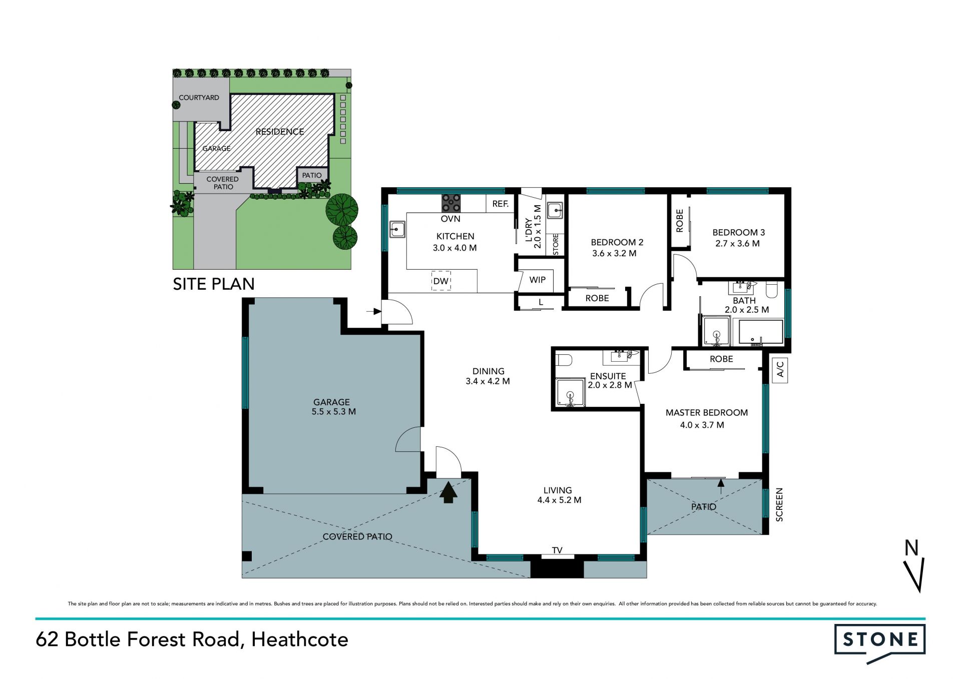 Single level living in peaceful locale