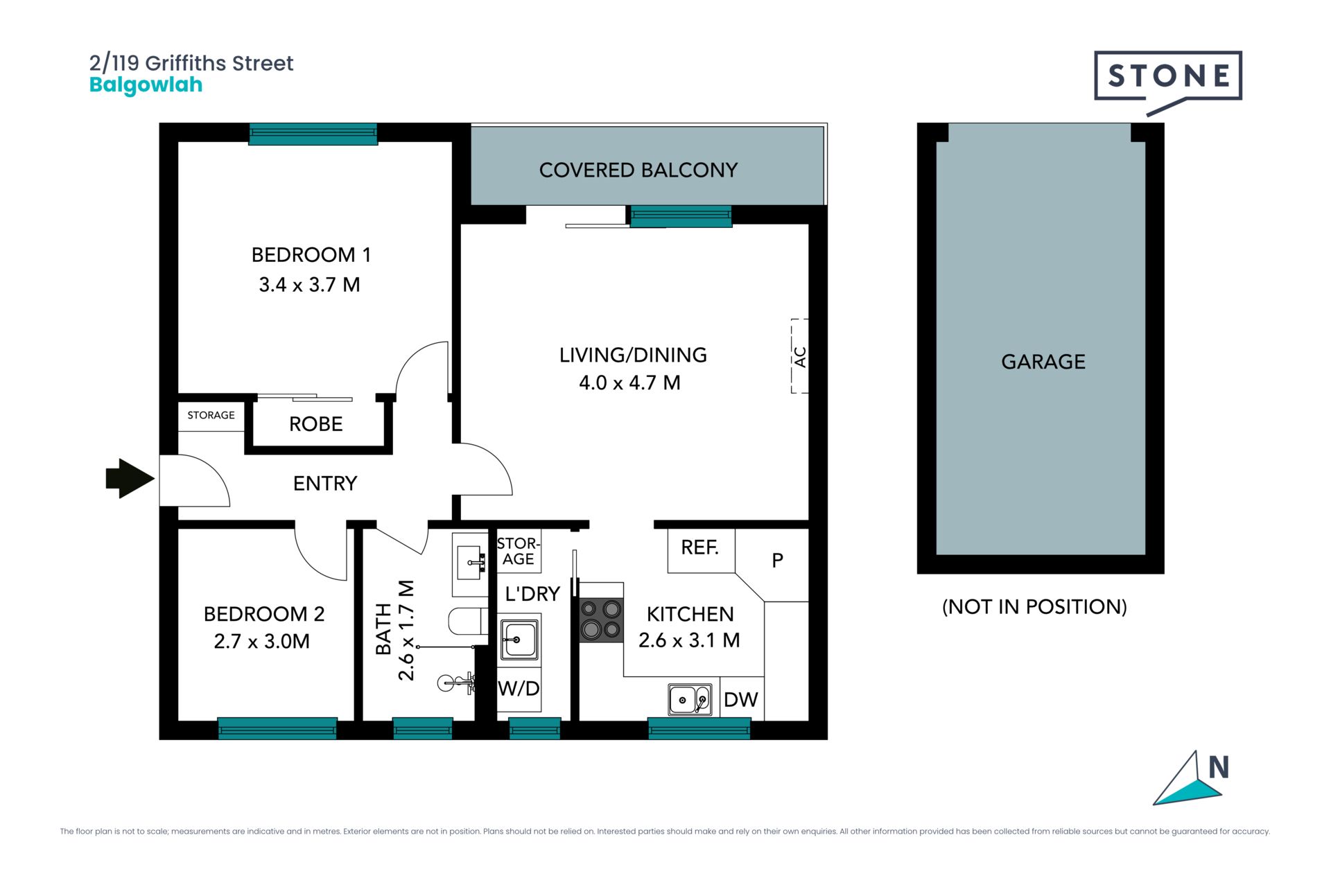 Peace & quiet in convenient location