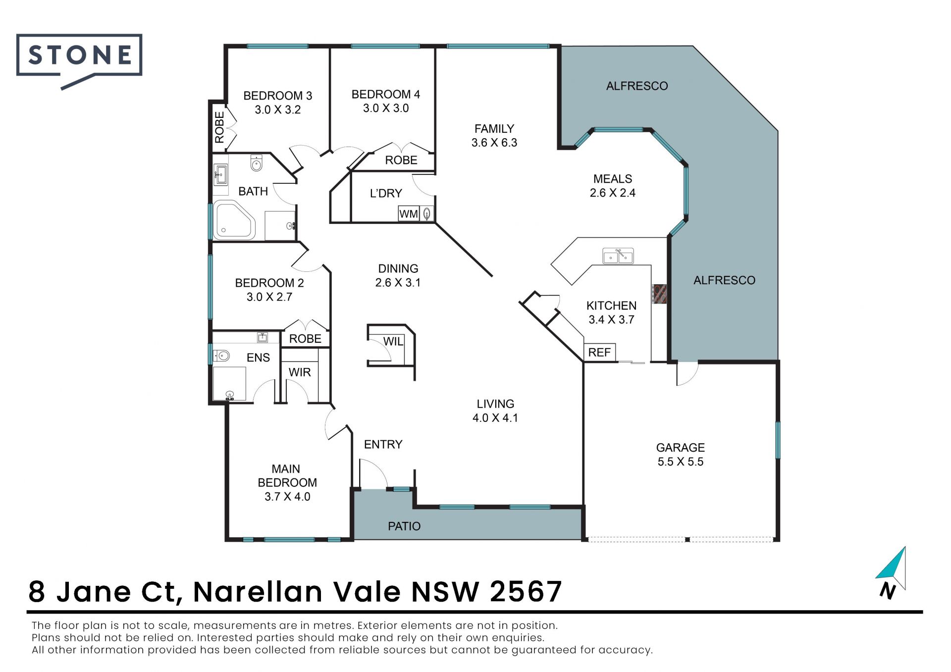 Family comfort in a peaceful court location