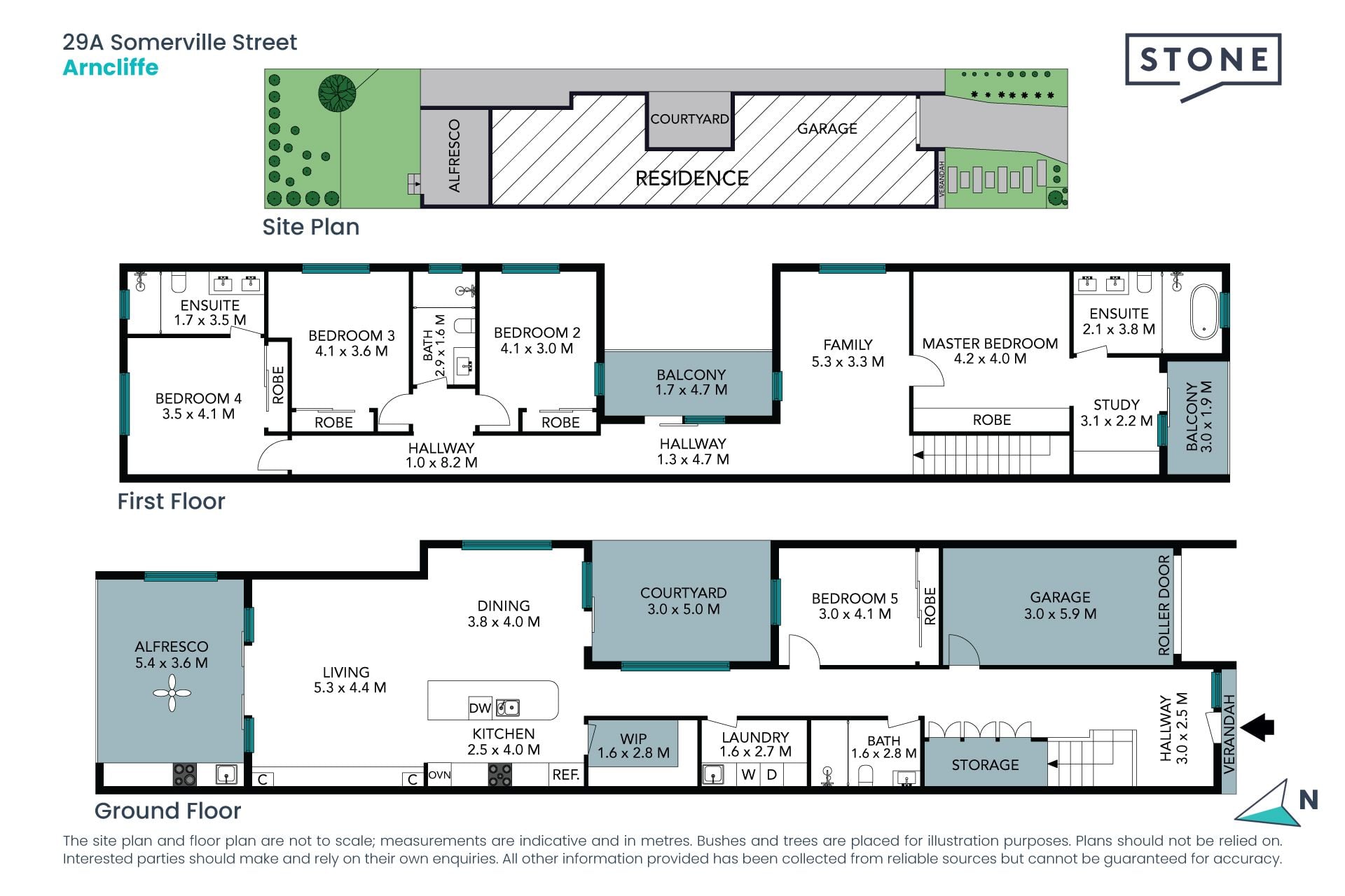 Brand-New Contemporary Duplex with Courtyard & Alfresco Entertaining