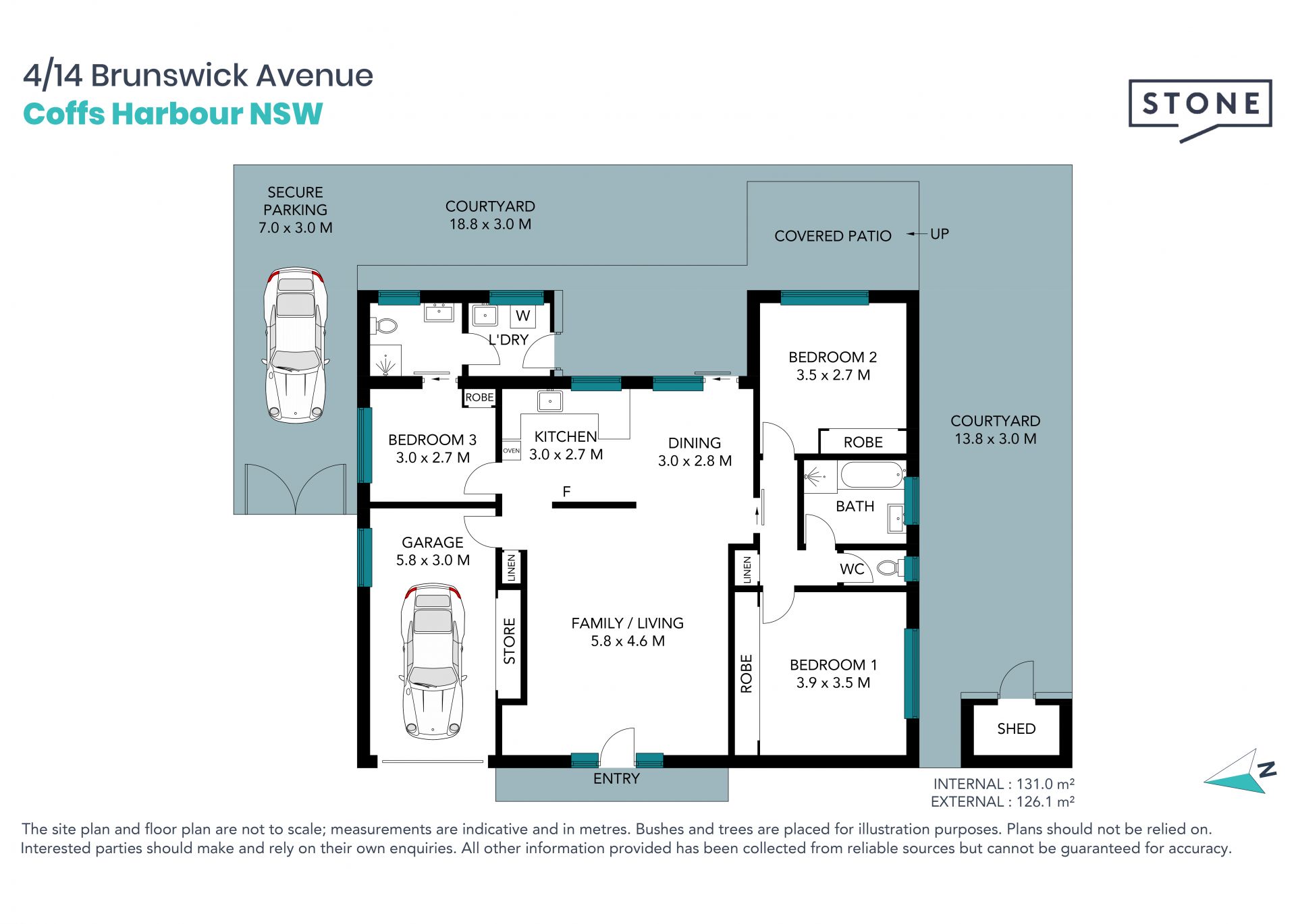 Level Unit Close To Beach