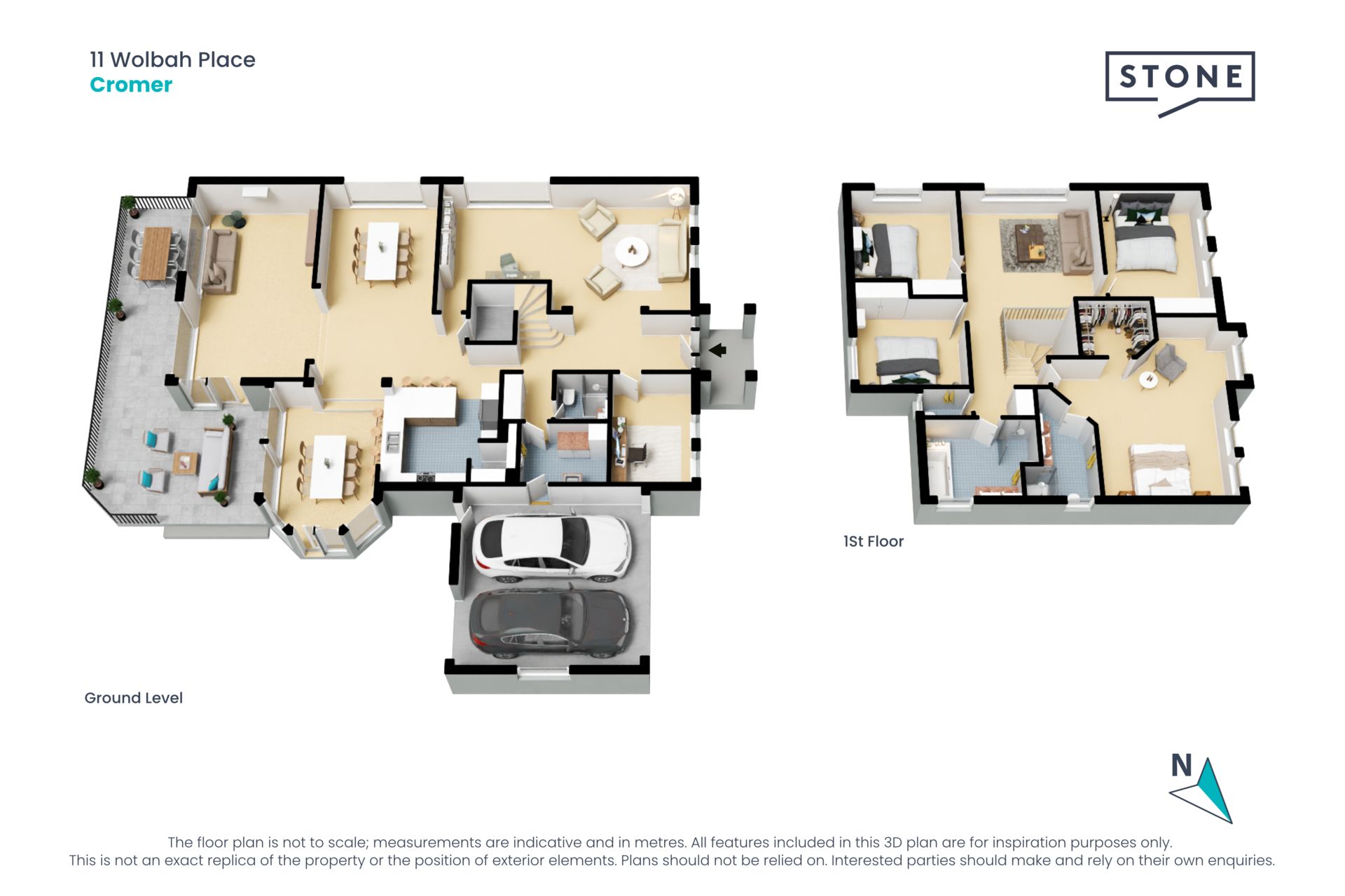 Designer lifestyle haven adjoining the golf course