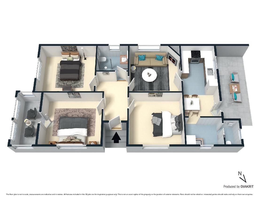 Renovated 1930's art deco home