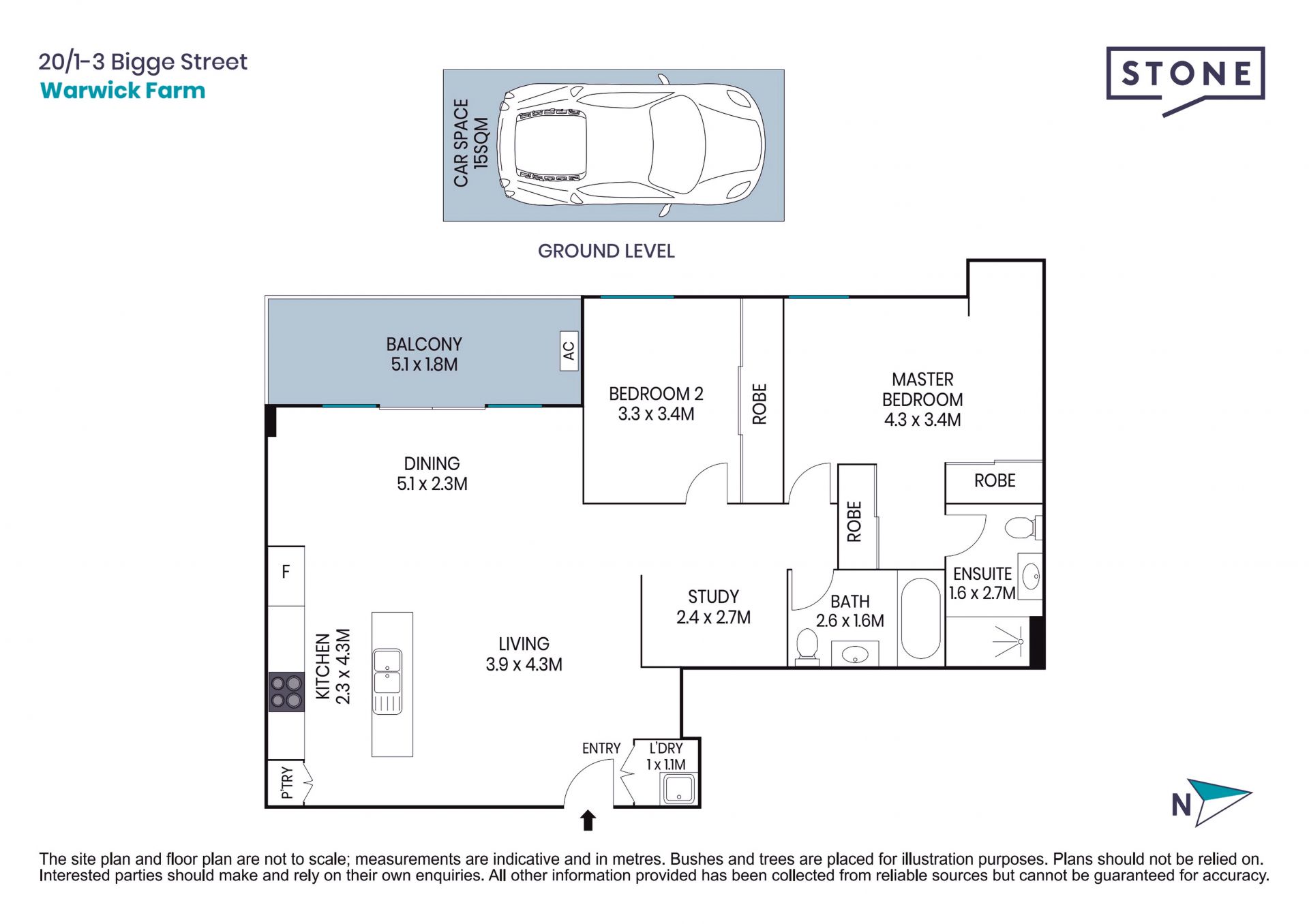 Spacious apartment provides modern convenience