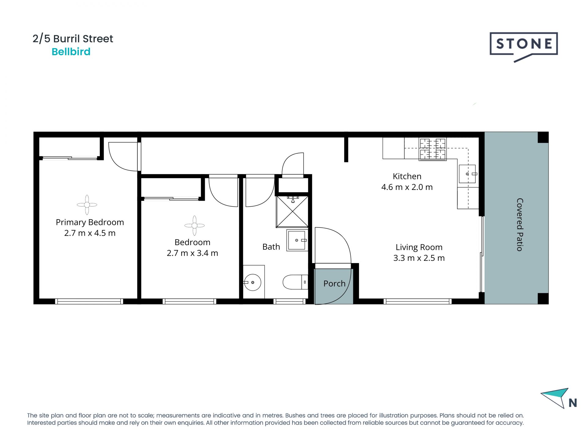 Two bedroom Unit!