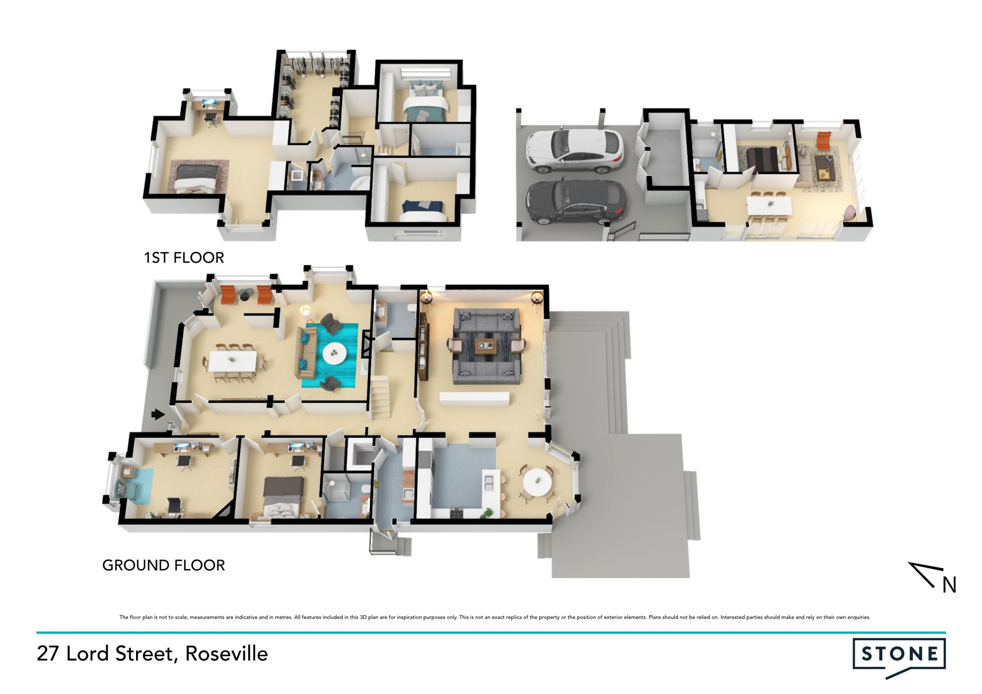 Renovated character in premier village locale