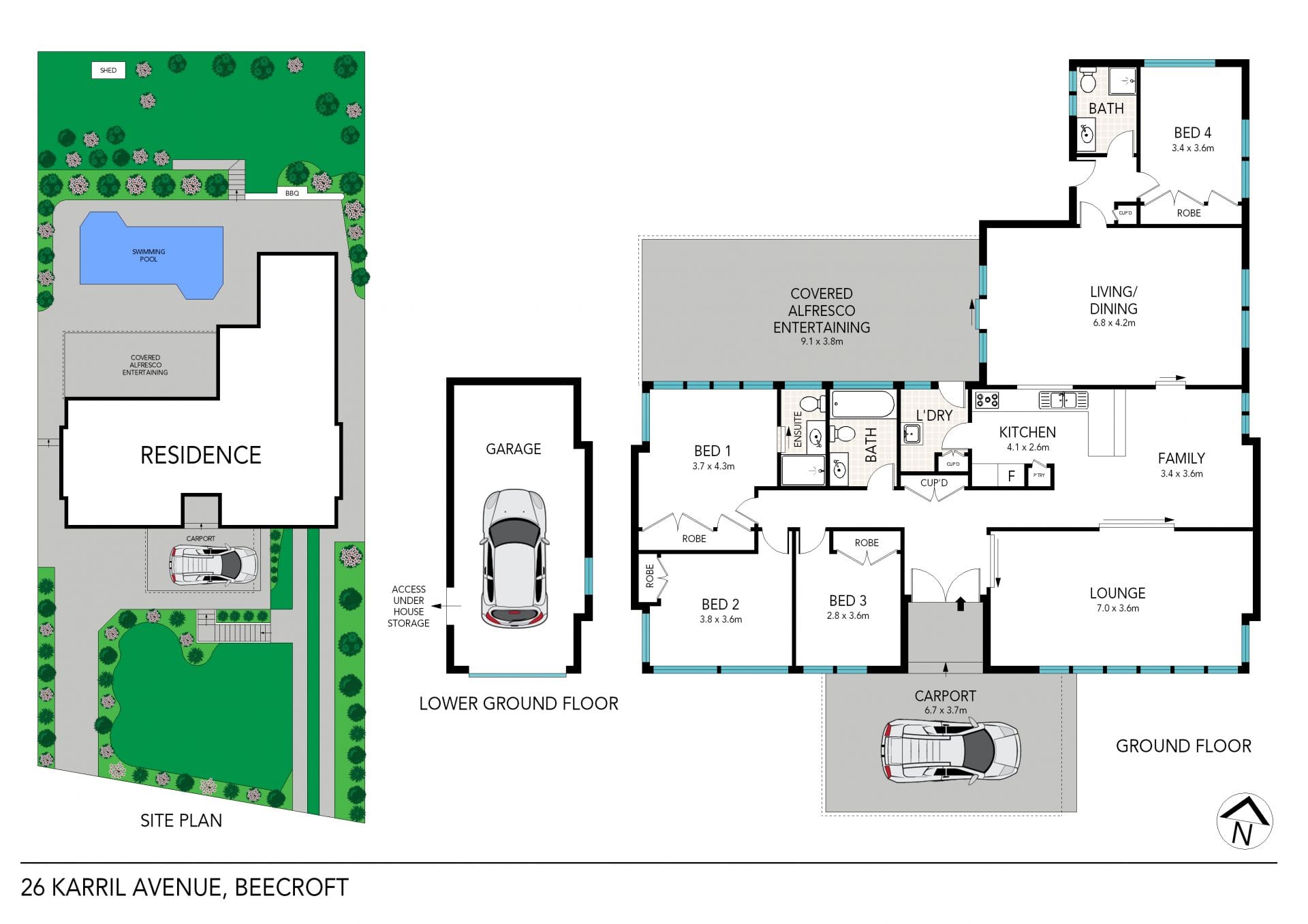 Exceptional potential on 954sqm of land