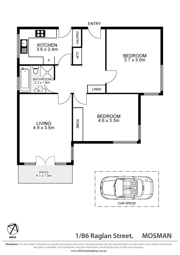 A great 2 bedroom apartment