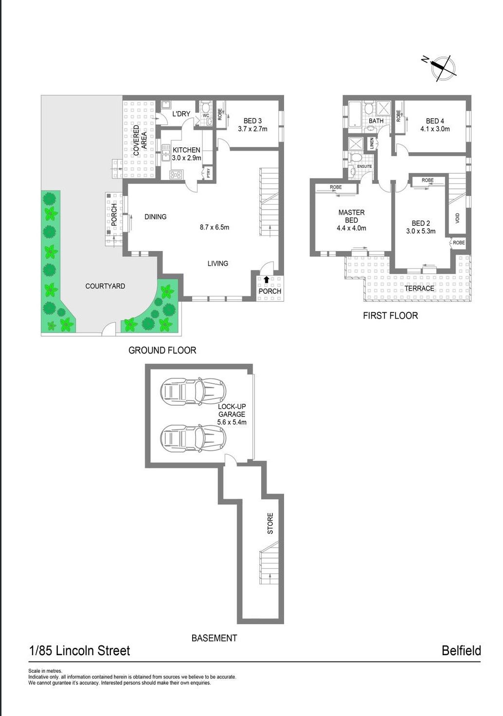 Freshly Painted 4 Bedroom Townhouse