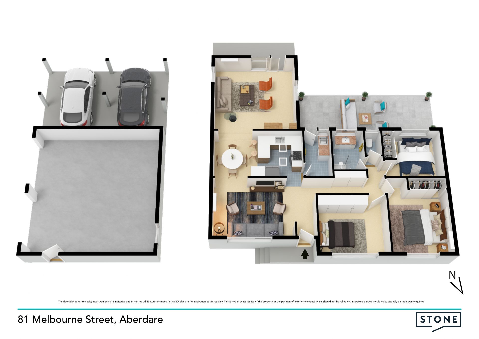 Refreshed home on a lifestyle block