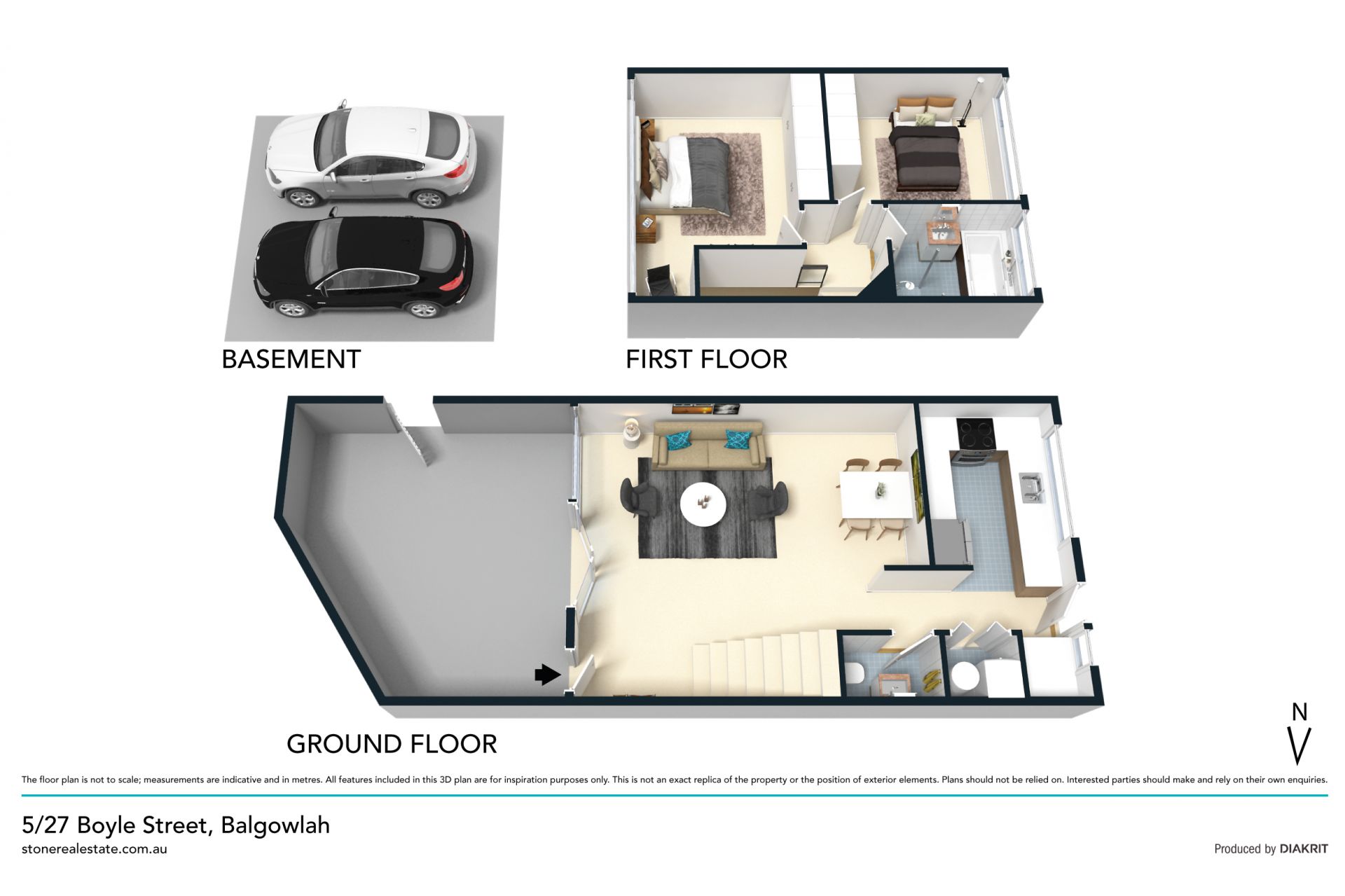 Light & bright convenient townhouse