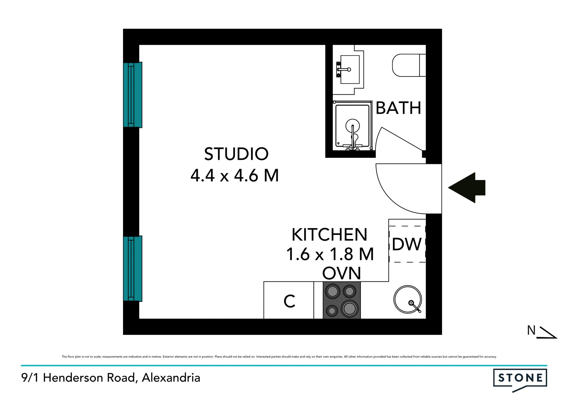 Modernised city pad in historic landmark building