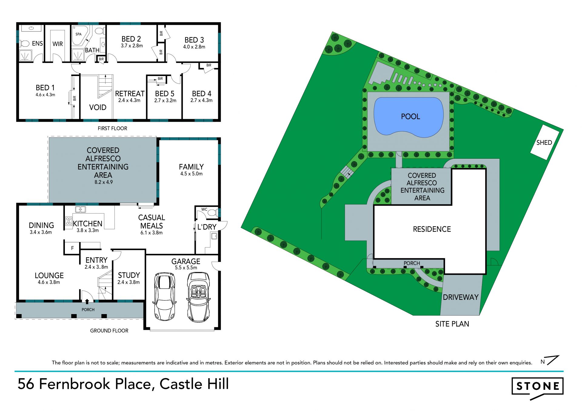 Flawless entertainer on 1083sqm in prestigious family estate
