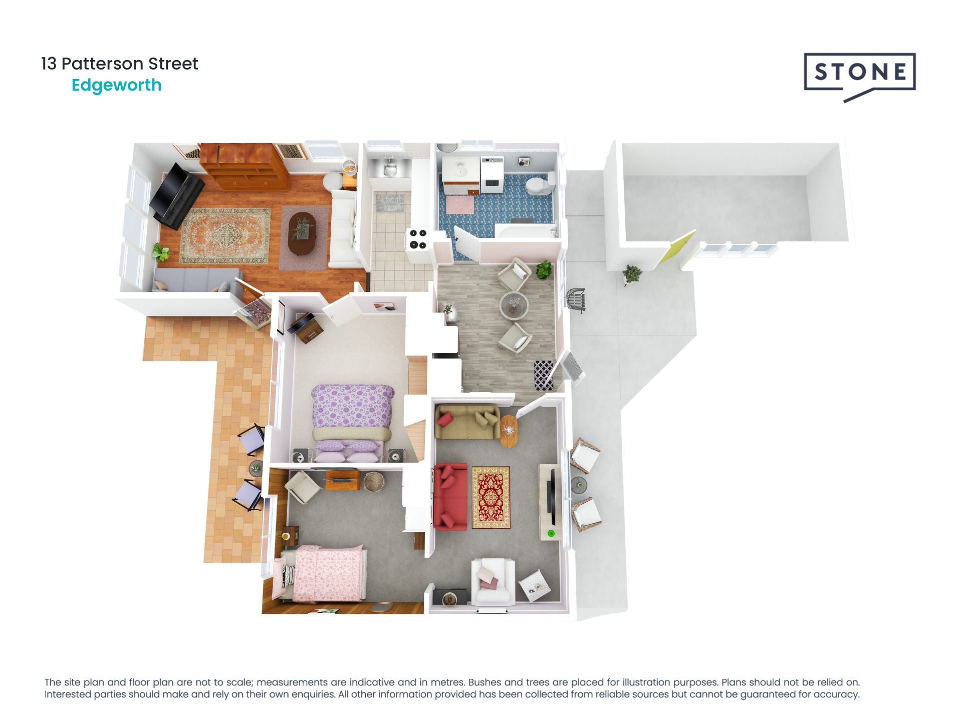 2-3 Bed ripe for reno on large north to rear block
