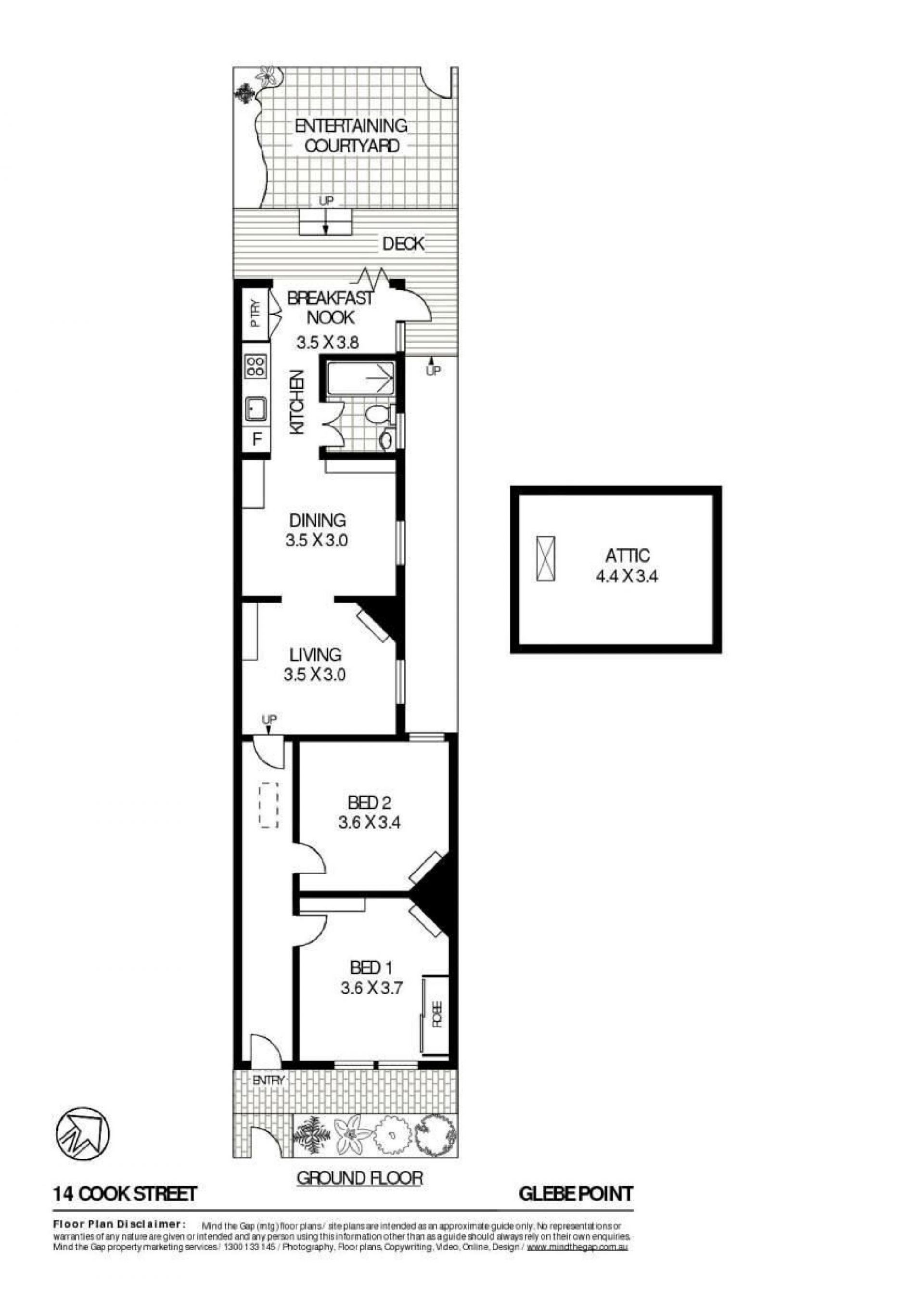 Delightful 2 bedroom terrace