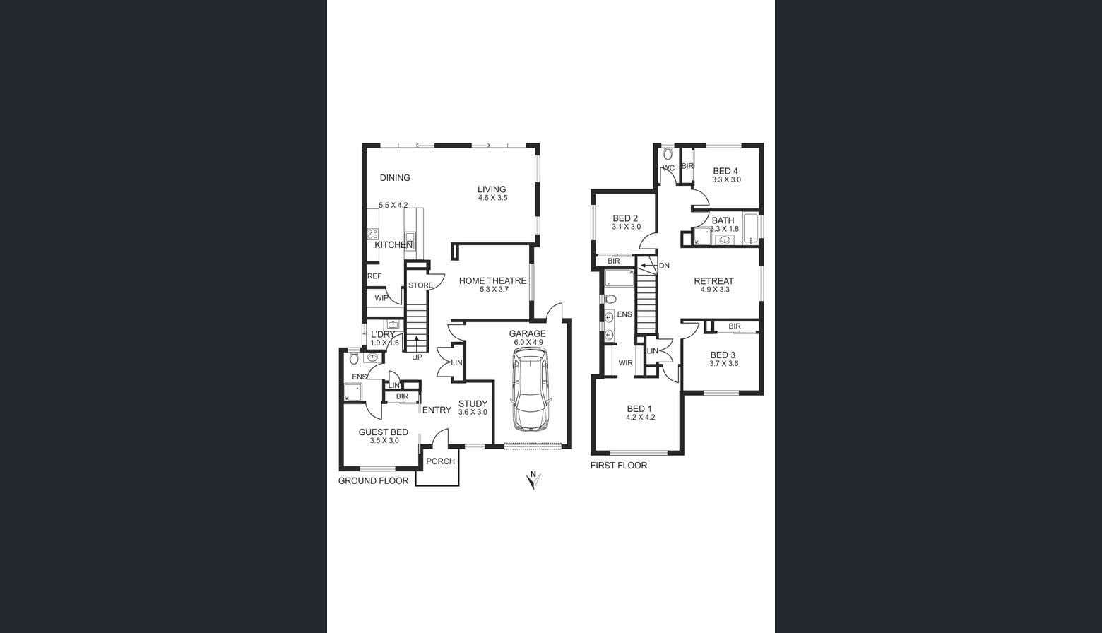 Brand New Luxury Family Home with Home Theatre, Study & Multiple Living Zones