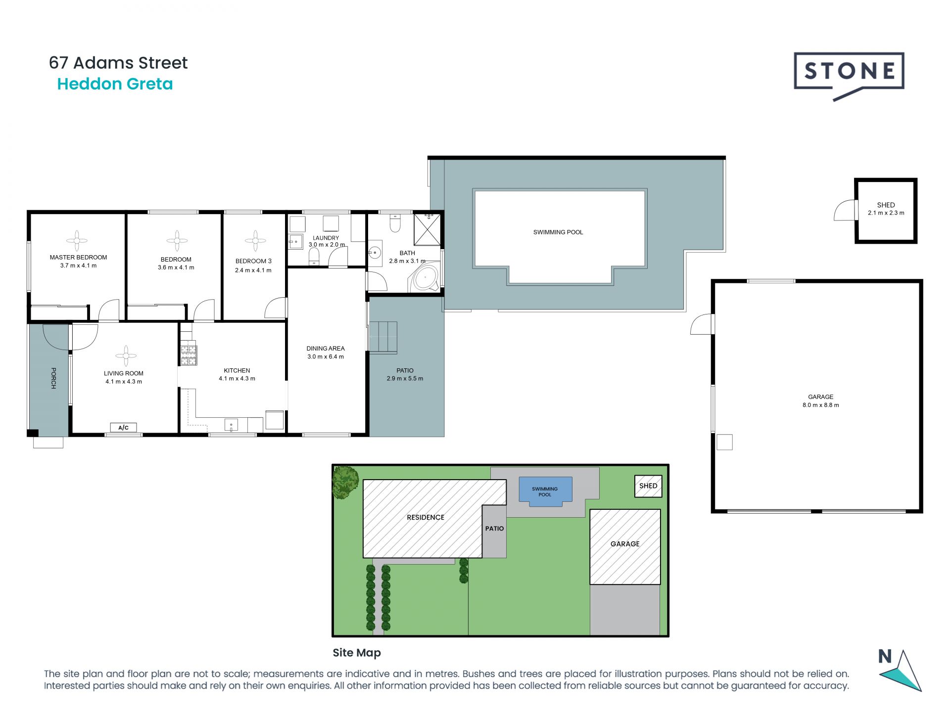 Spacious and elegant corner location