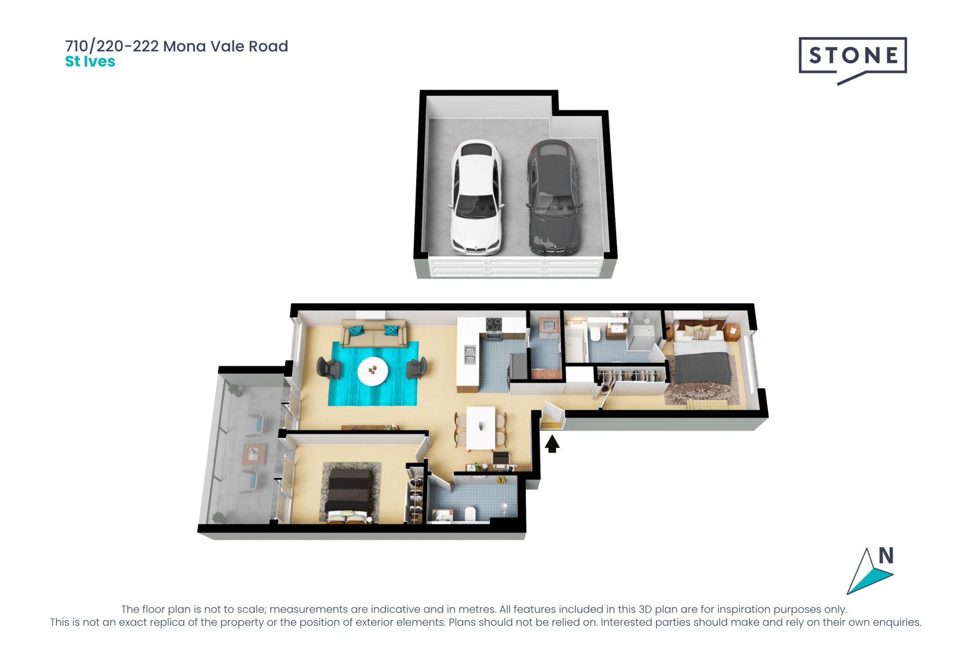 Elevated elegance with North-facing outlook in the heart of St Ives