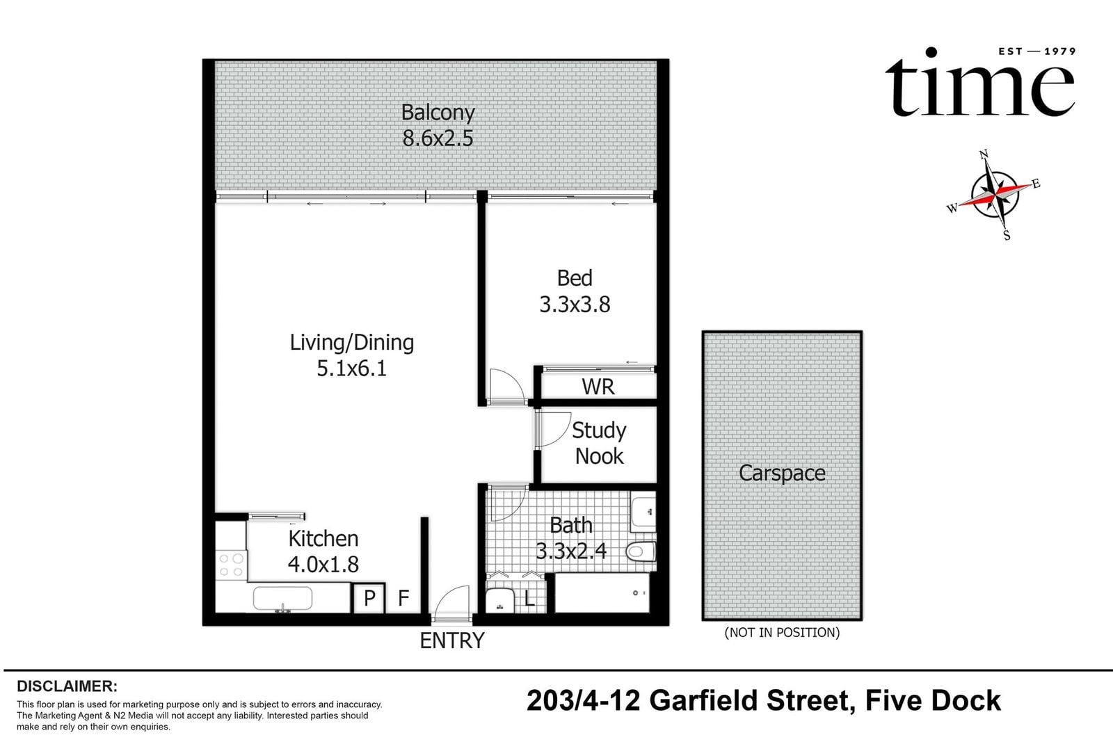 203/4-12 Garfield Street, Five Dock NSW