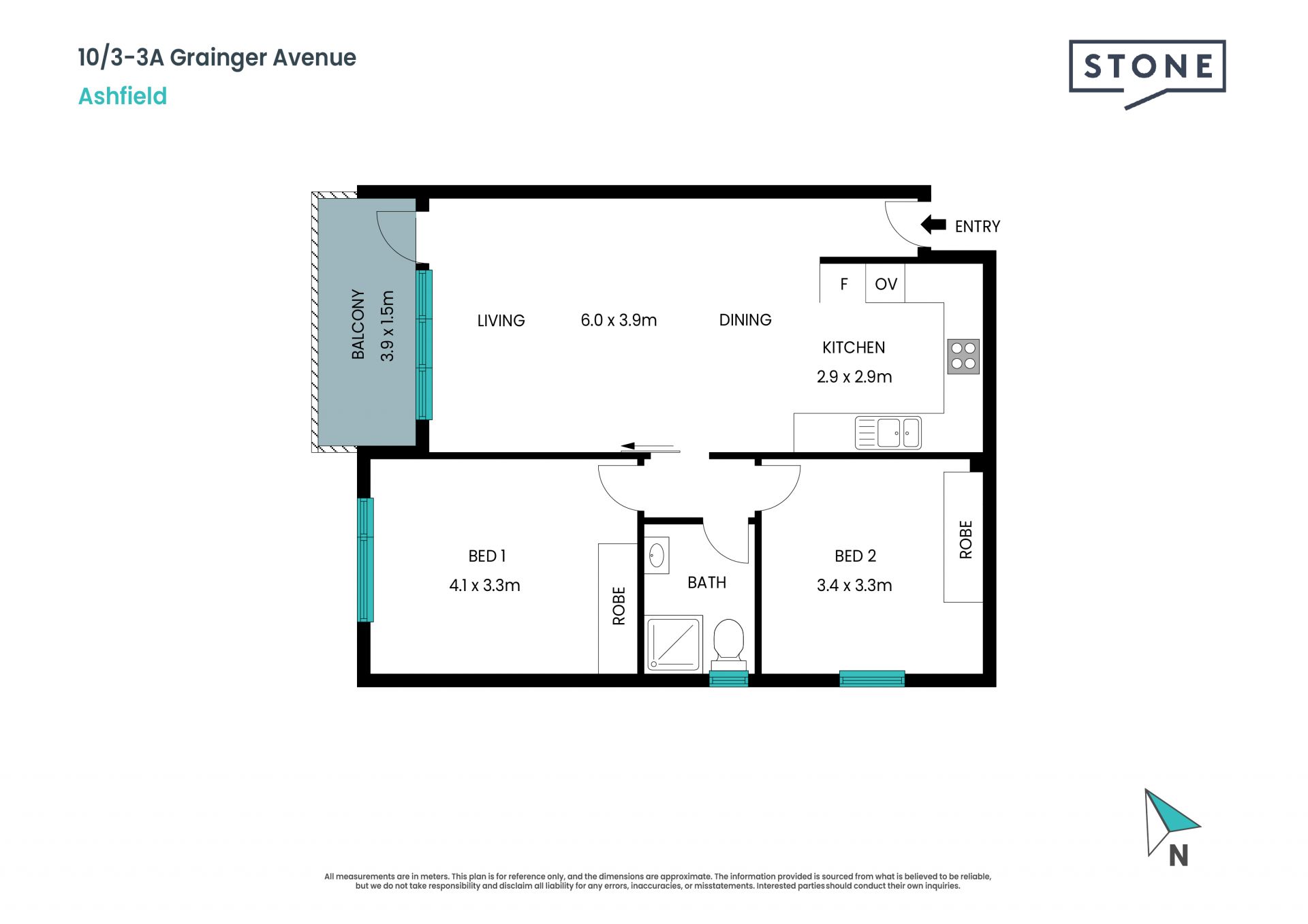 Renovated top-floor retreat in a sought-after location