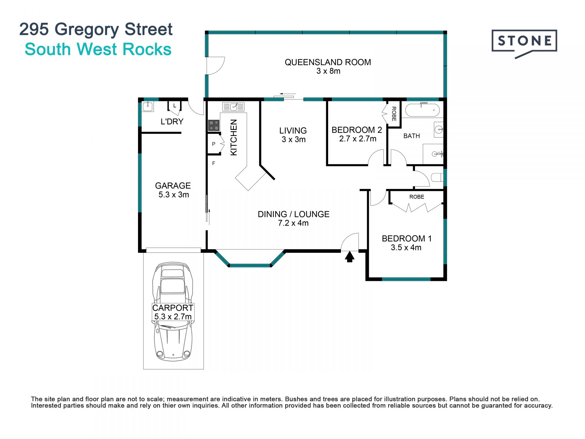 Brick and Tile Home Minutes From The Beach!