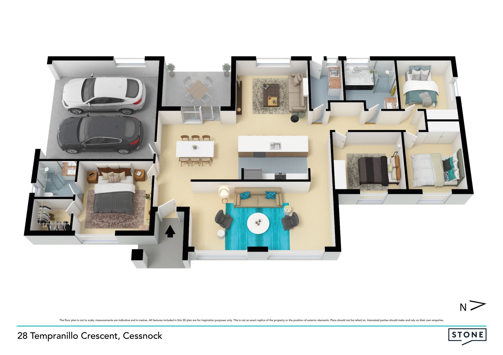 A modern home big on family appeal
