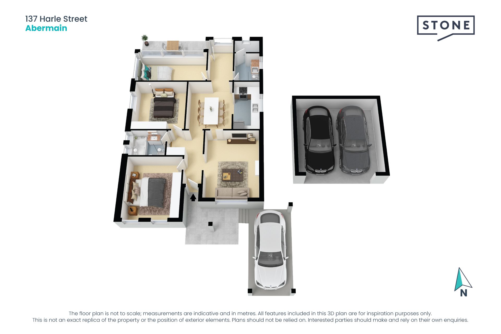 3 beds with gargantuan storage on 952sqm