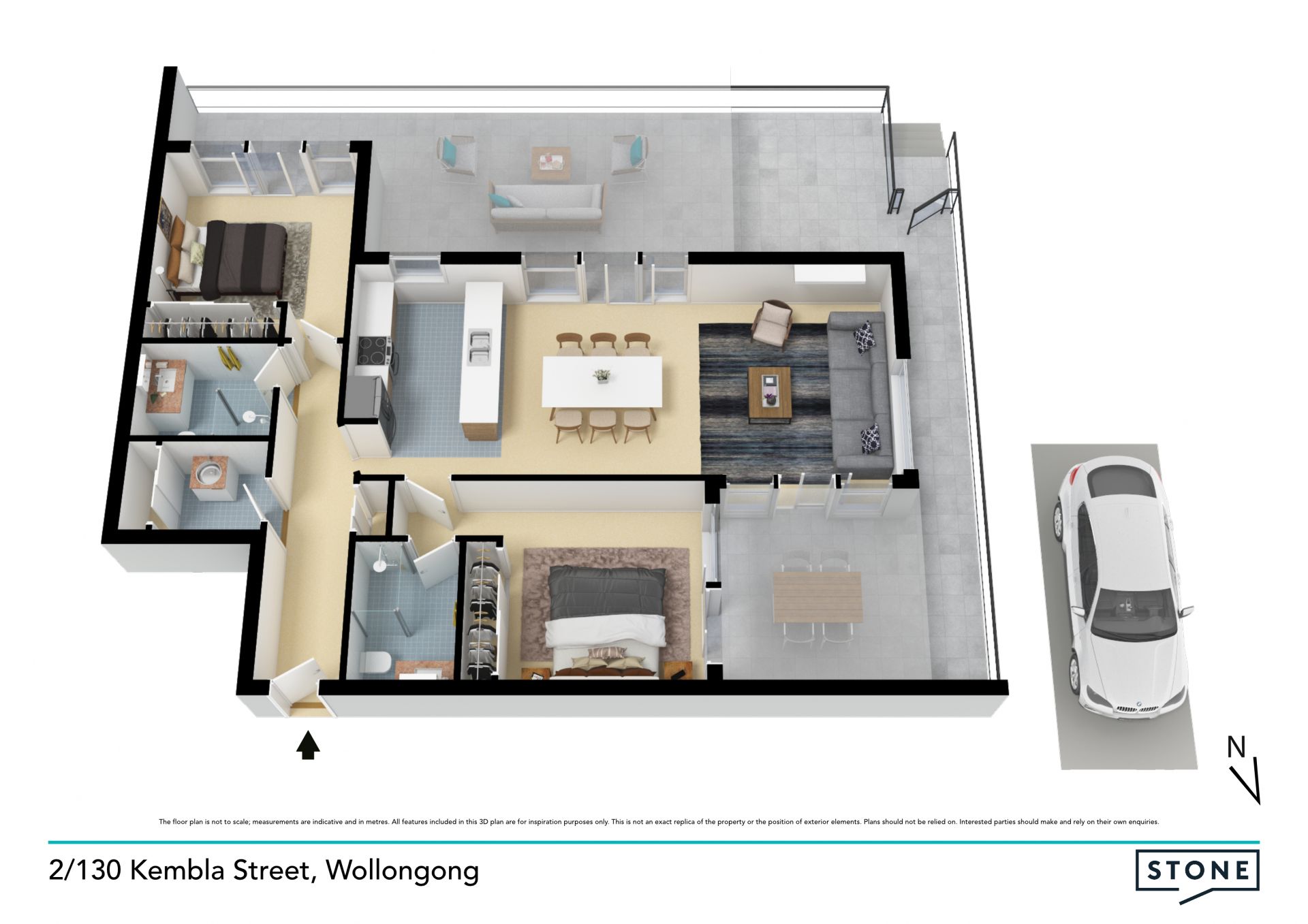 Chic apartment for a desirable modern lifestyle