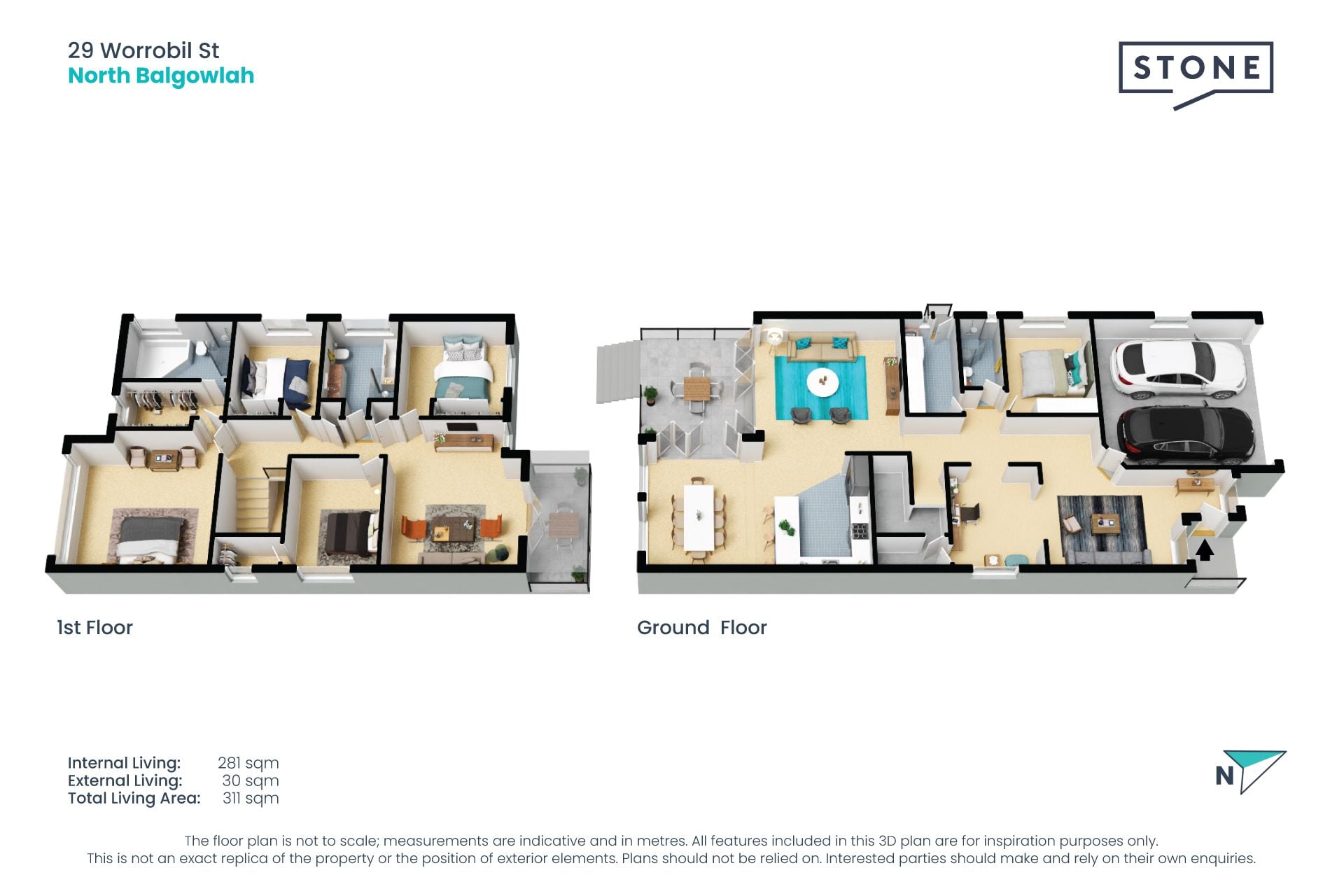 Spacious family retreat with private bushland reserve outlook