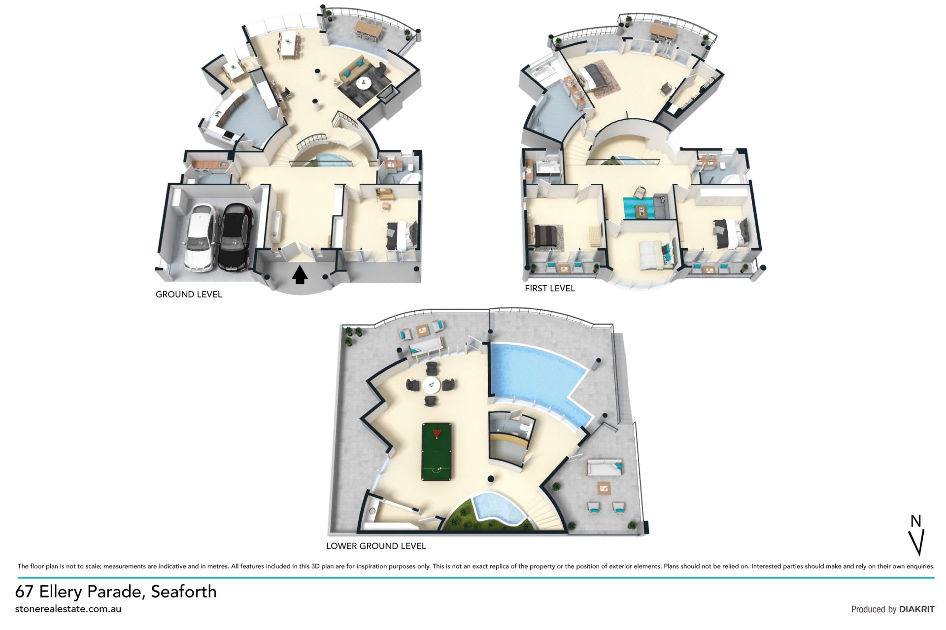 Palatial entertainer with resort-like facilities and panoramic views