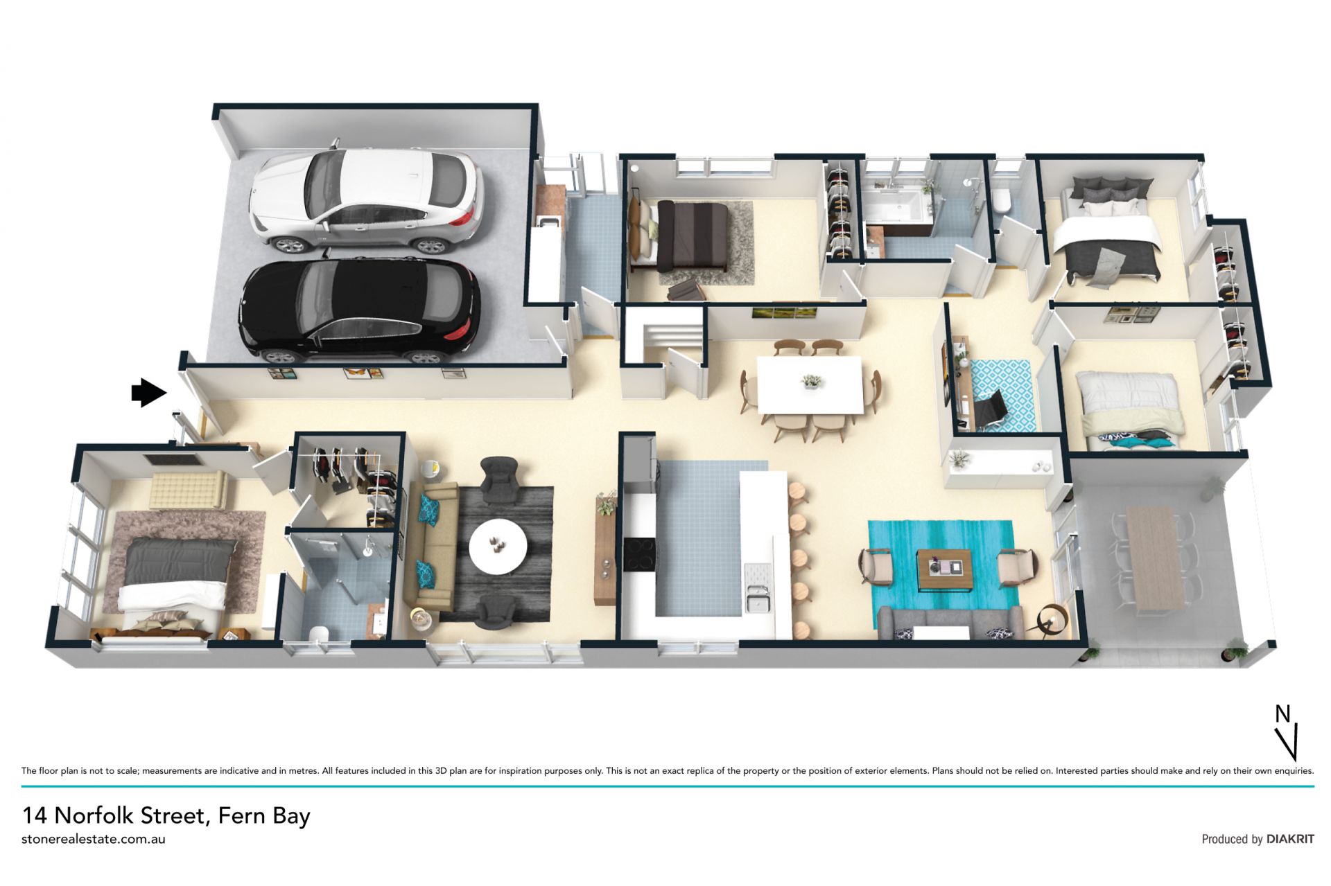 Family friendly in beautiful Fern Bay Estate.