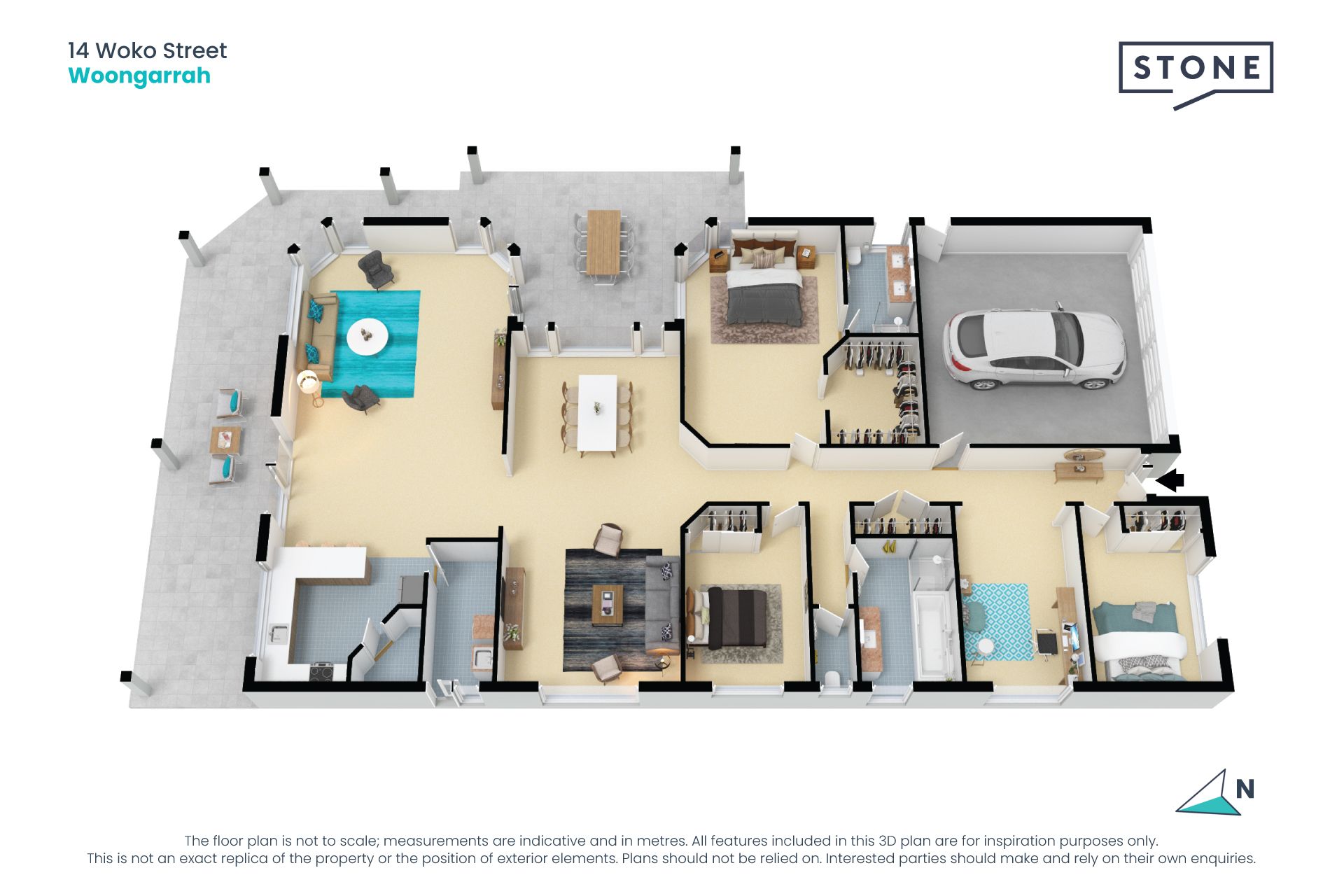 Immaculate family entertainer in desirable locale