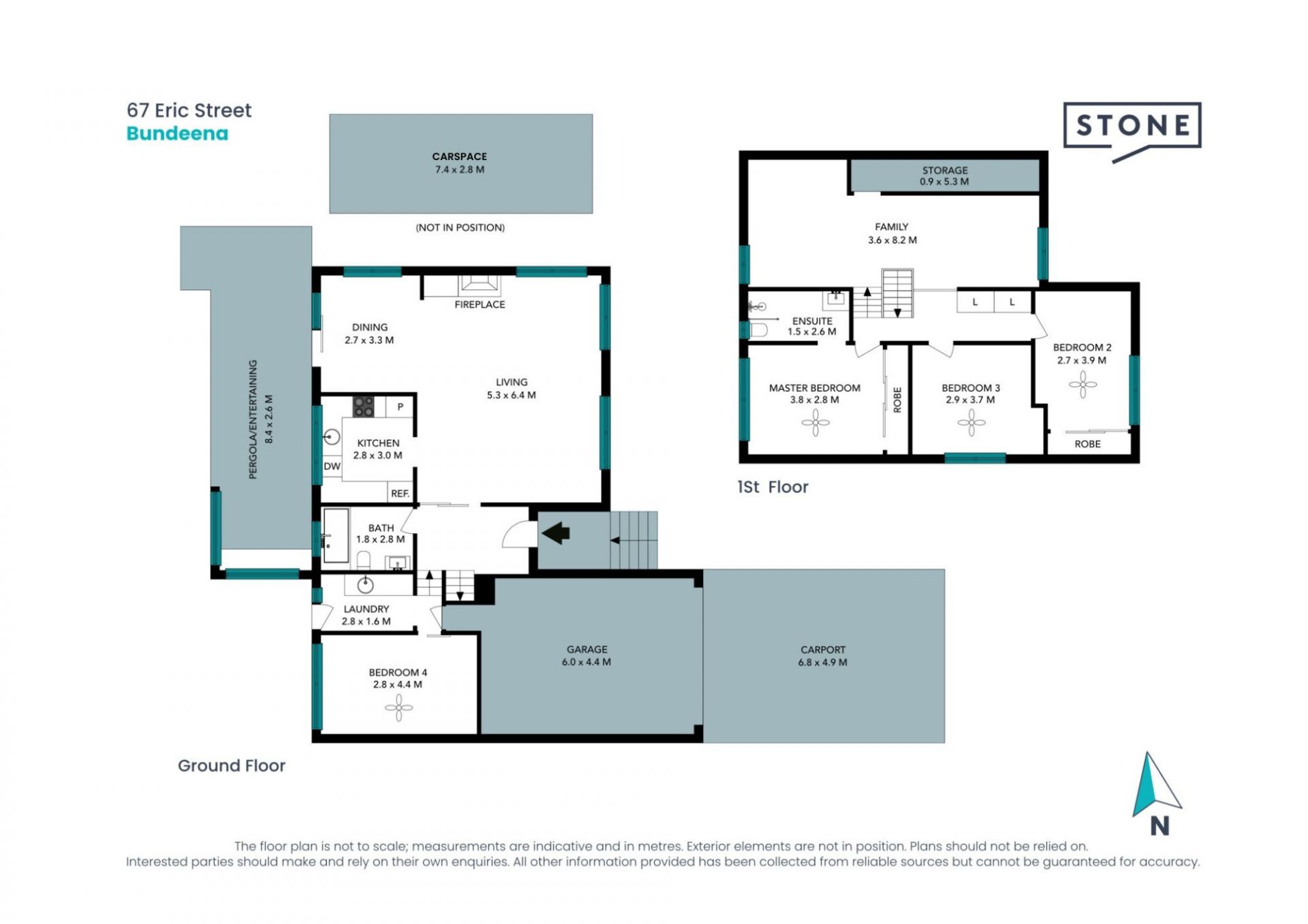 Spacious and private coastal family paradise