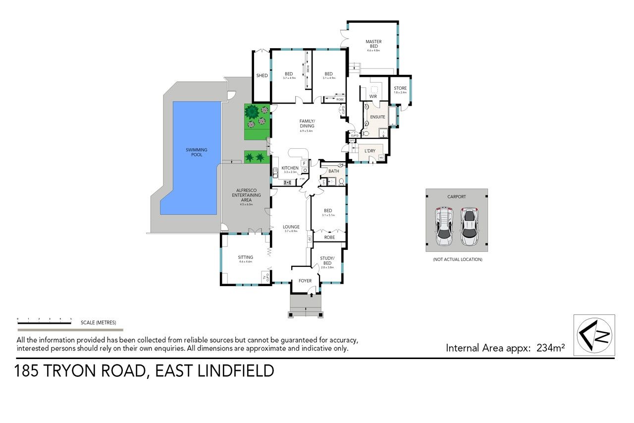 Sunlit family home on generous level block