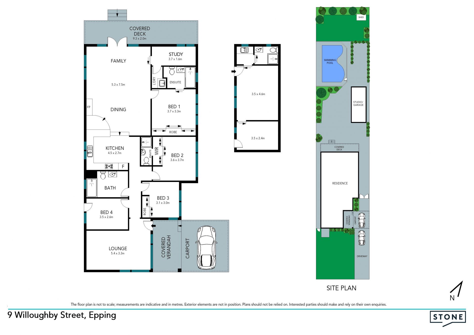 Expansive home with extended family living capability
